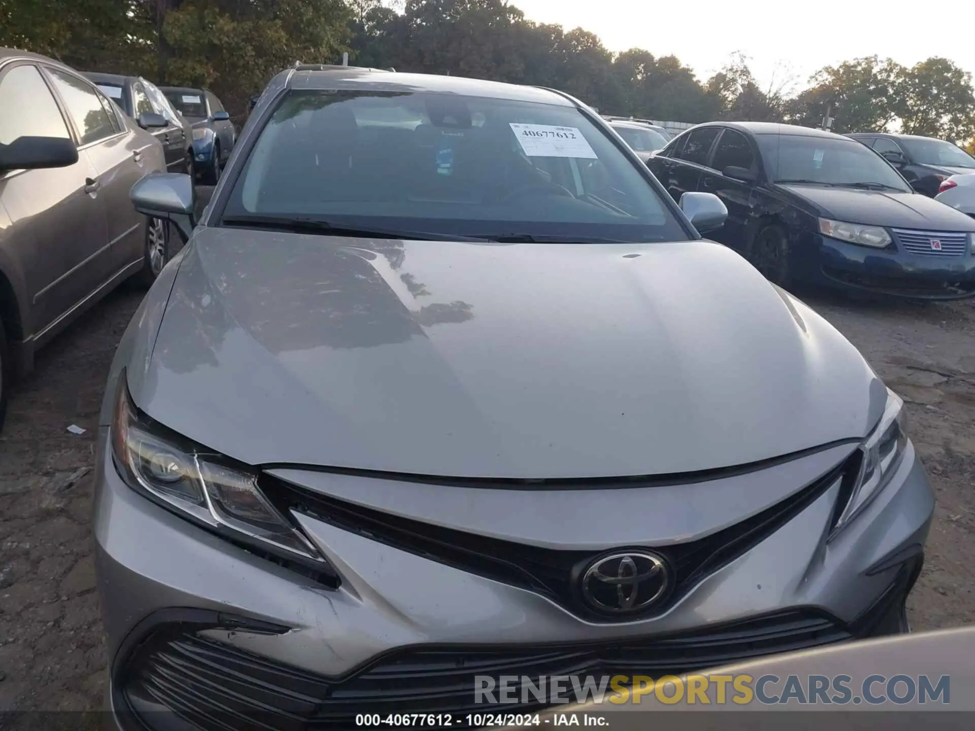 12 fotografías del automóvil dañado 4T1C11AK3NU032307 TOYOTA CAMRY 2022