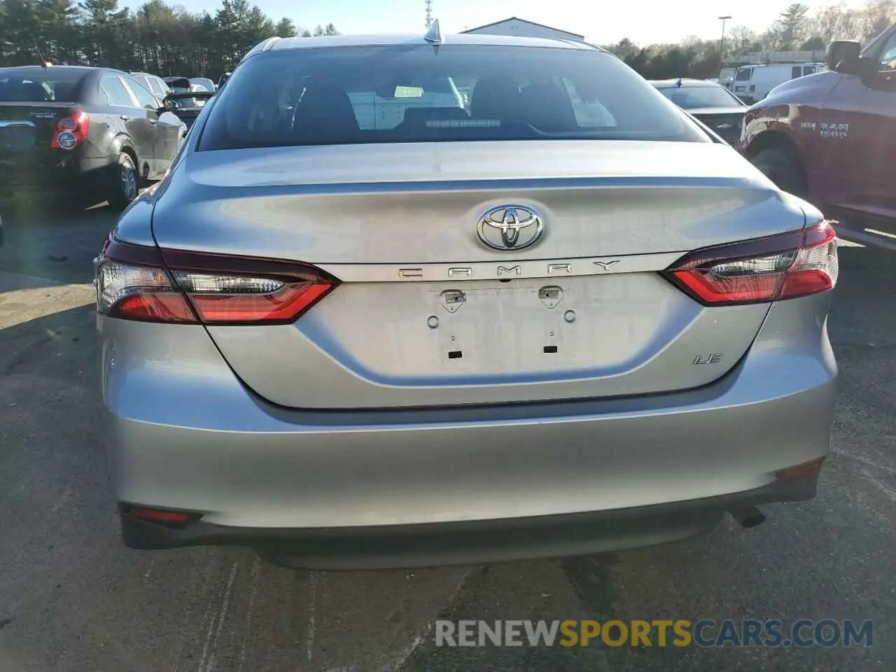 6 fotografías del automóvil dañado 4T1C11AK3NU046983 TOYOTA CAMRY 2022