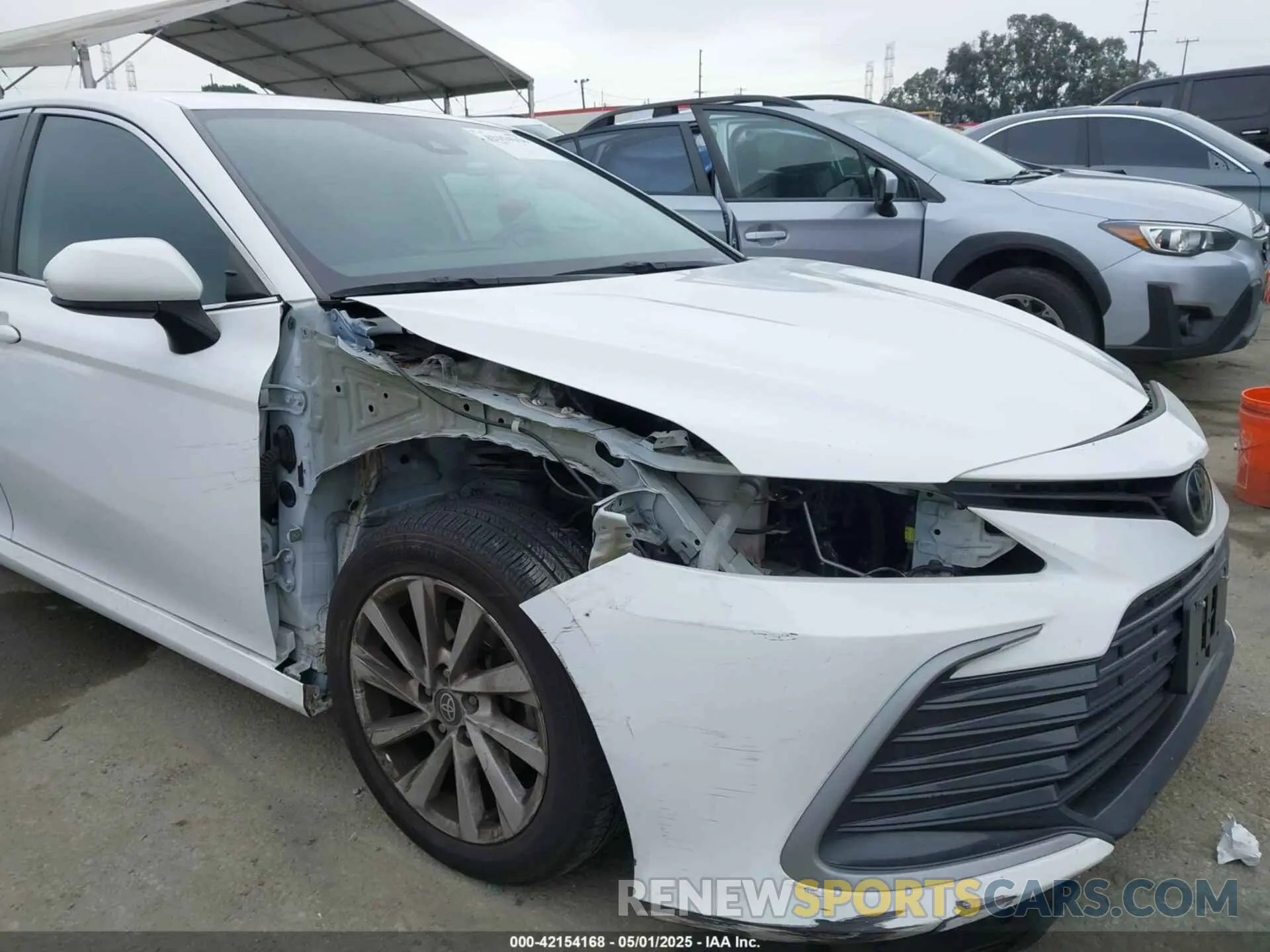 6 fotografías del automóvil dañado 4T1C11AK3NU625990 TOYOTA CAMRY 2022