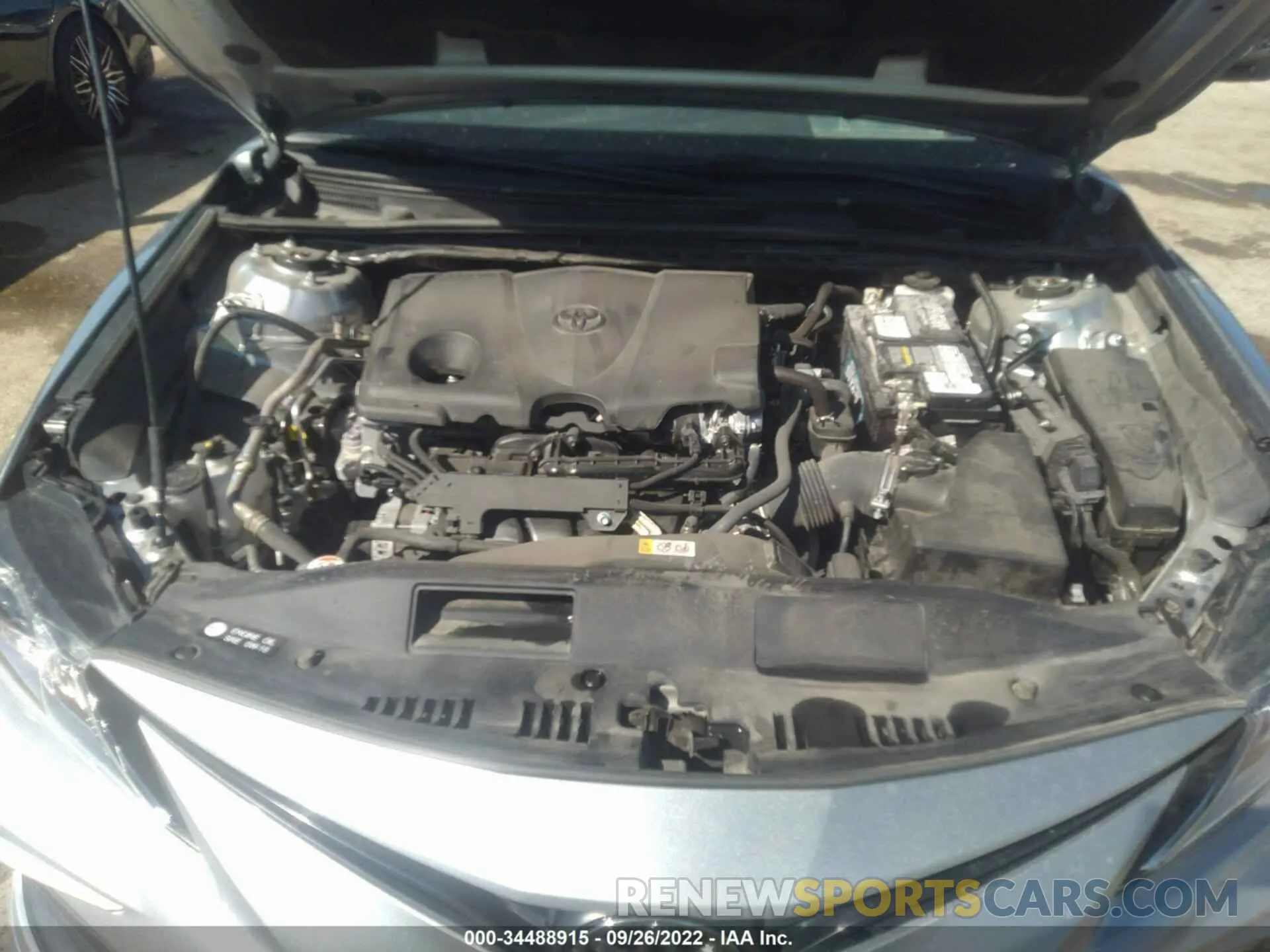 10 fotografías del automóvil dañado 4T1C11AK3NU637184 TOYOTA CAMRY 2022