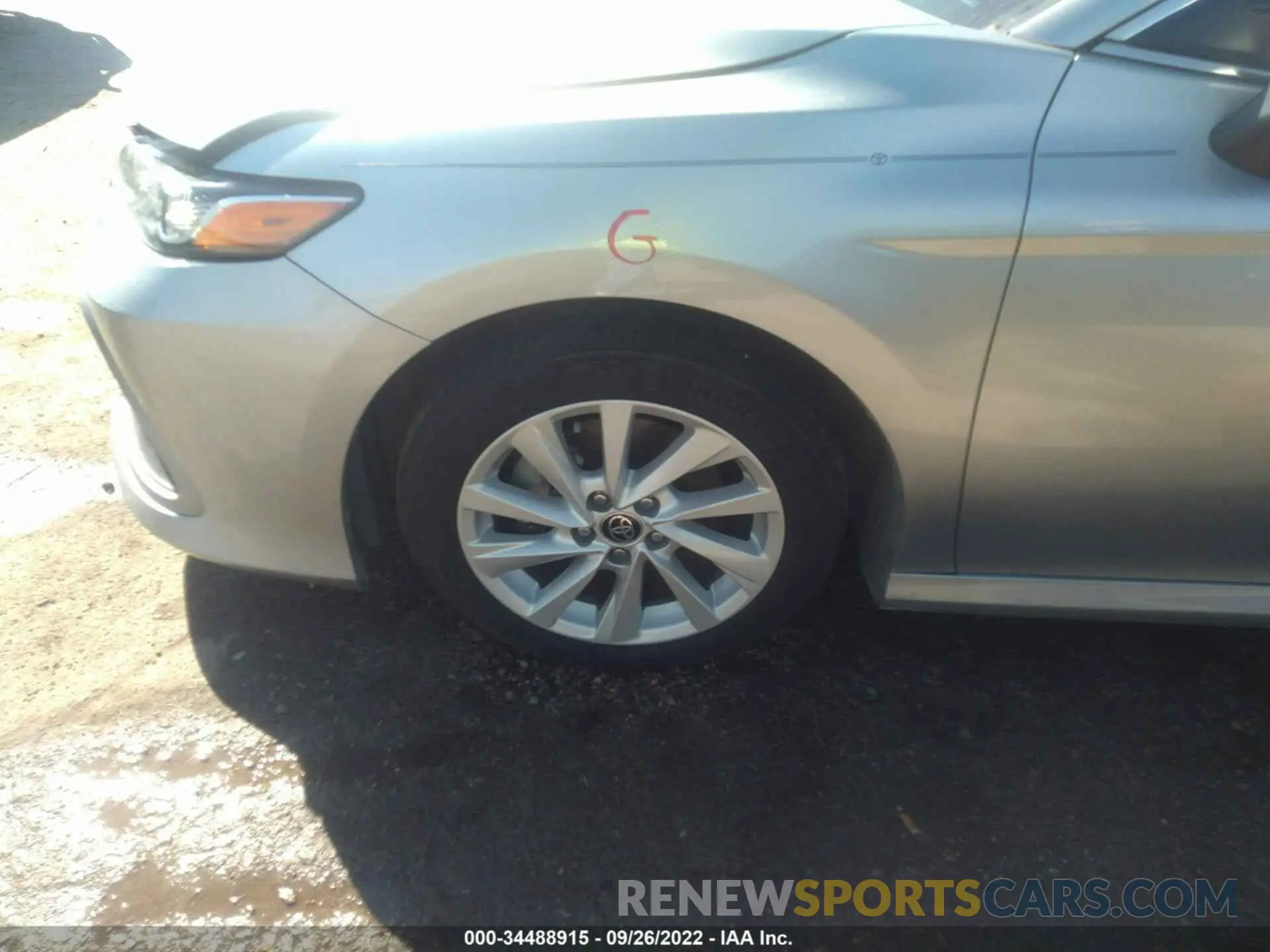 13 fotografías del automóvil dañado 4T1C11AK3NU637184 TOYOTA CAMRY 2022