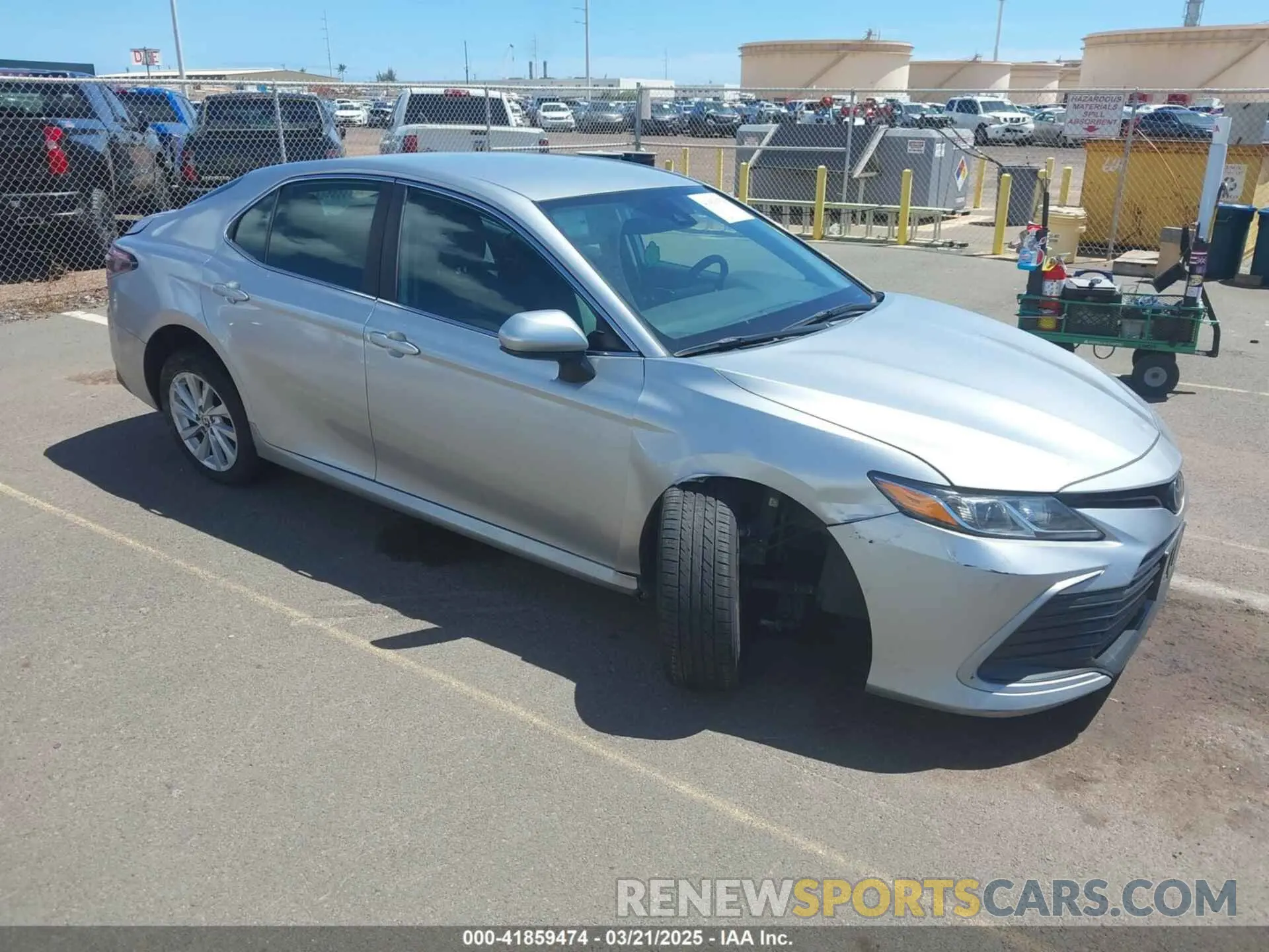 1 fotografías del automóvil dañado 4T1C11AK3NU638299 TOYOTA CAMRY 2022