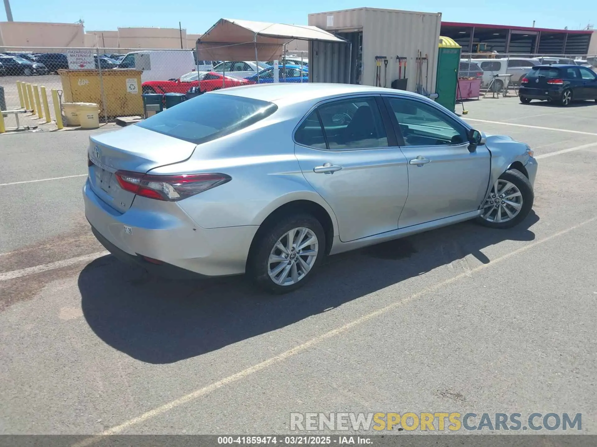 4 fotografías del automóvil dañado 4T1C11AK3NU638299 TOYOTA CAMRY 2022