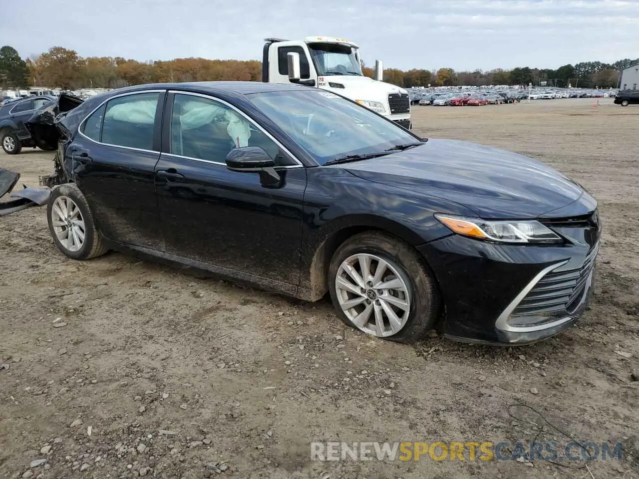 4 fotografías del automóvil dañado 4T1C11AK3NU672548 TOYOTA CAMRY 2022