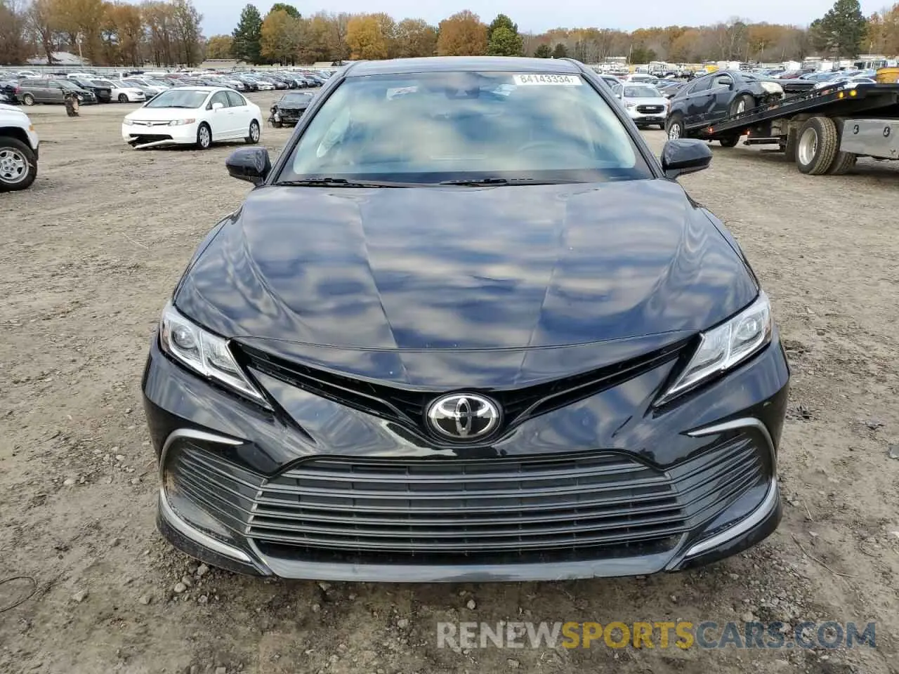 5 fotografías del automóvil dañado 4T1C11AK3NU672548 TOYOTA CAMRY 2022