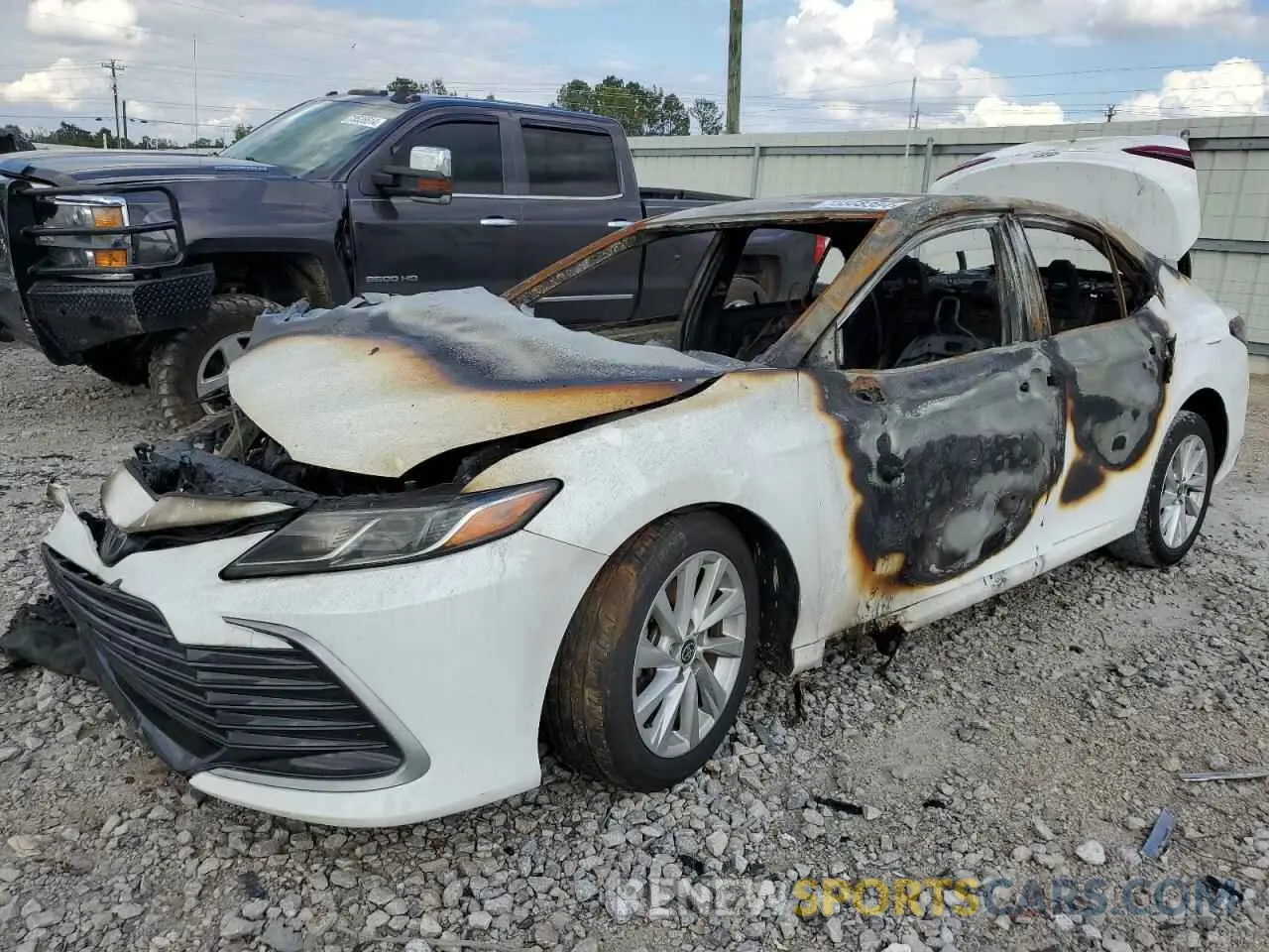 1 fotografías del automóvil dañado 4T1C11AK3NU673053 TOYOTA CAMRY 2022