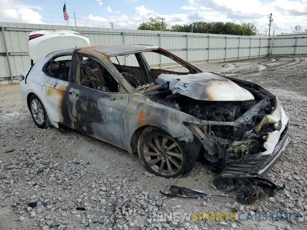 4 fotografías del automóvil dañado 4T1C11AK3NU673053 TOYOTA CAMRY 2022