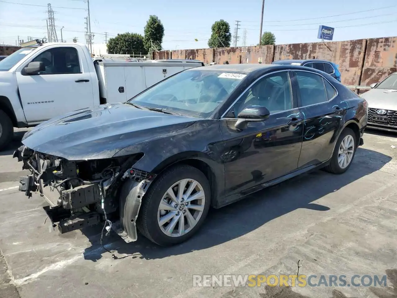 1 fotografías del automóvil dañado 4T1C11AK3NU712661 TOYOTA CAMRY 2022