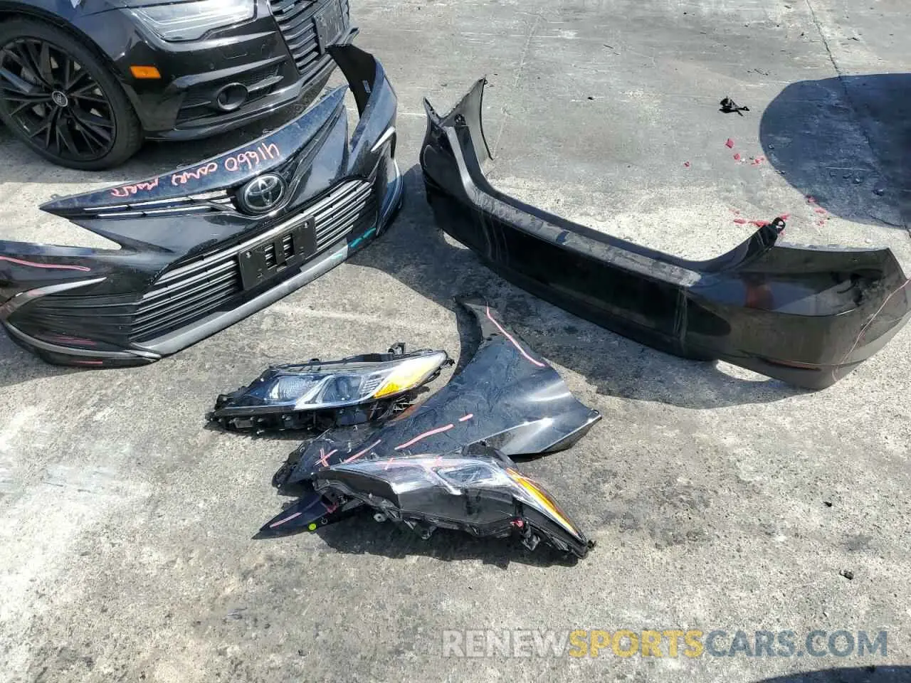 12 fotografías del automóvil dañado 4T1C11AK3NU712661 TOYOTA CAMRY 2022