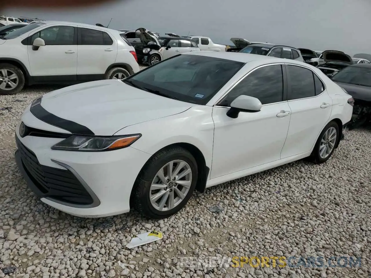 1 fotografías del automóvil dañado 4T1C11AK4NU018884 TOYOTA CAMRY 2022