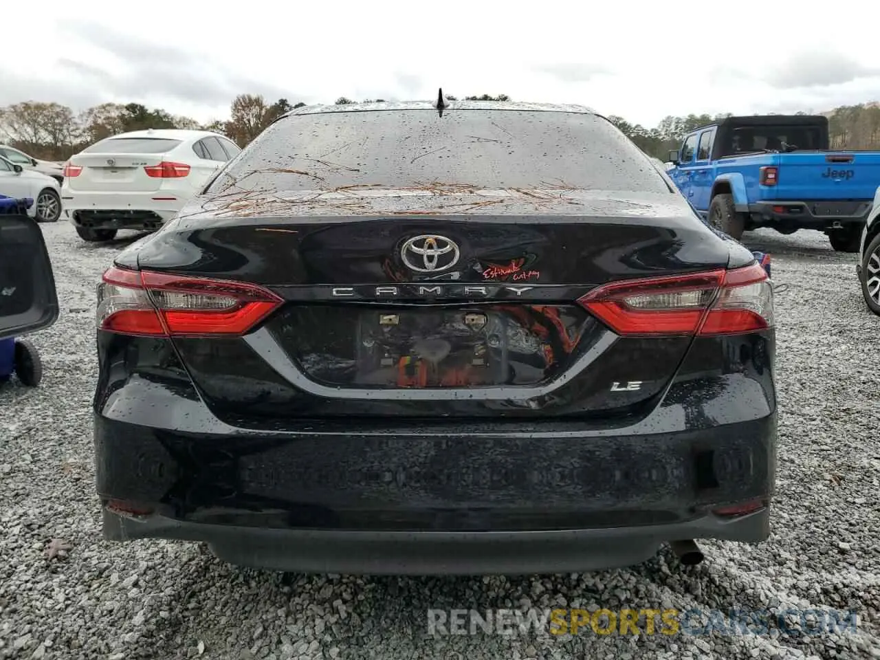 6 fotografías del automóvil dañado 4T1C11AK4NU035734 TOYOTA CAMRY 2022