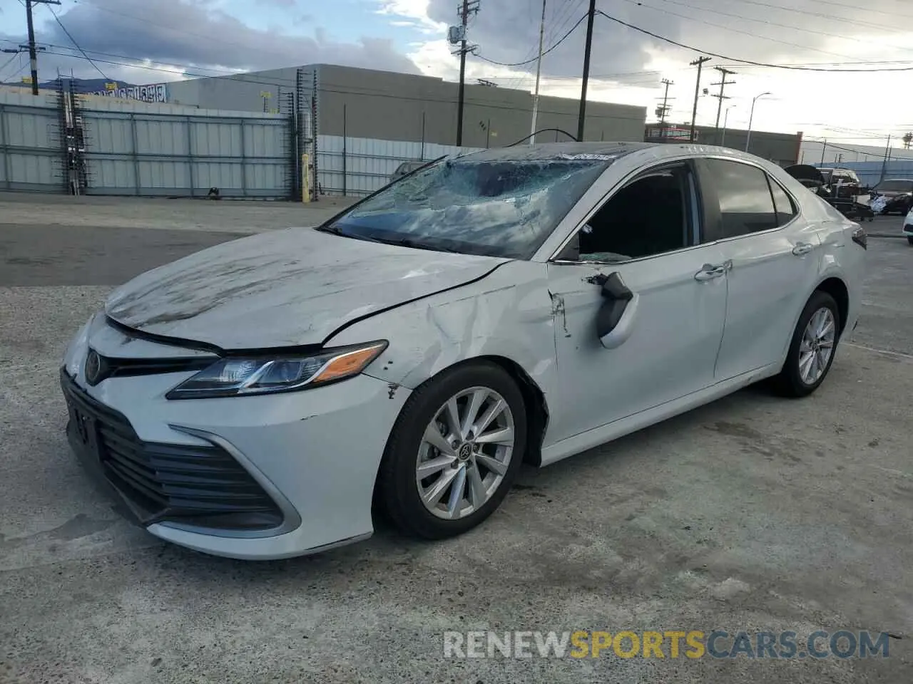 1 fotografías del automóvil dañado 4T1C11AK4NU067759 TOYOTA CAMRY 2022