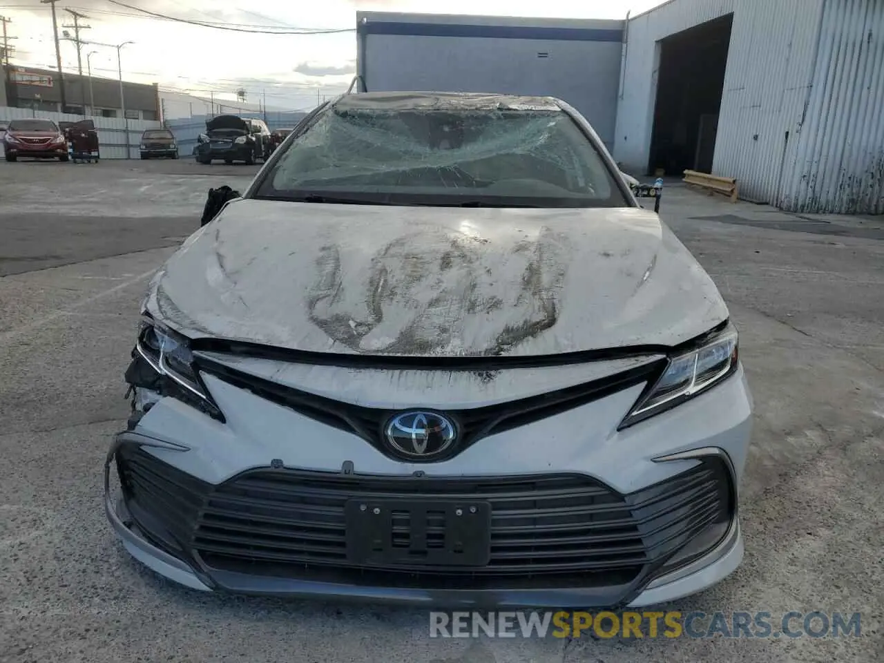 5 fotografías del automóvil dañado 4T1C11AK4NU067759 TOYOTA CAMRY 2022