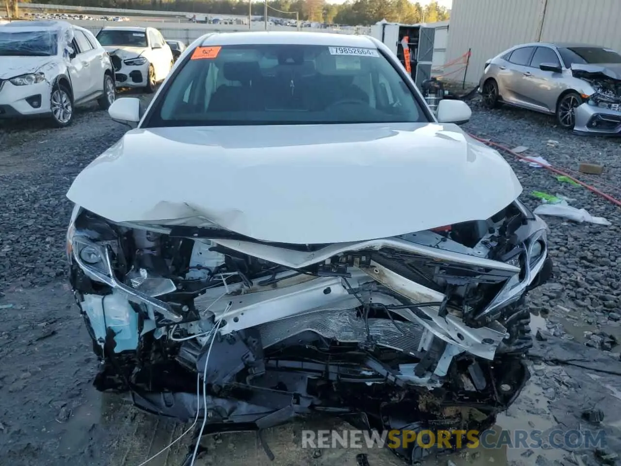 5 fotografías del automóvil dañado 4T1C11AK4NU071049 TOYOTA CAMRY 2022