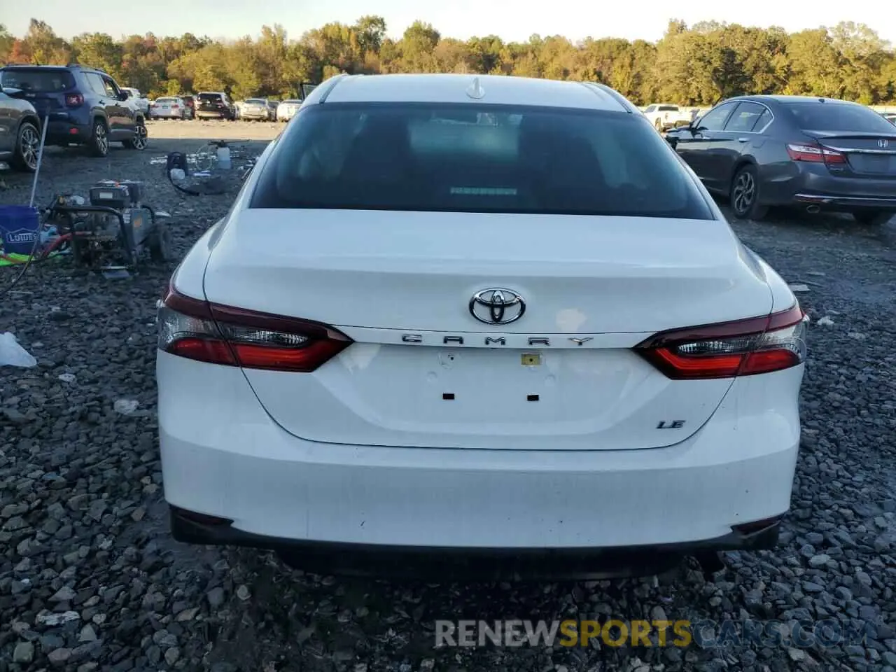6 fotografías del automóvil dañado 4T1C11AK4NU071049 TOYOTA CAMRY 2022
