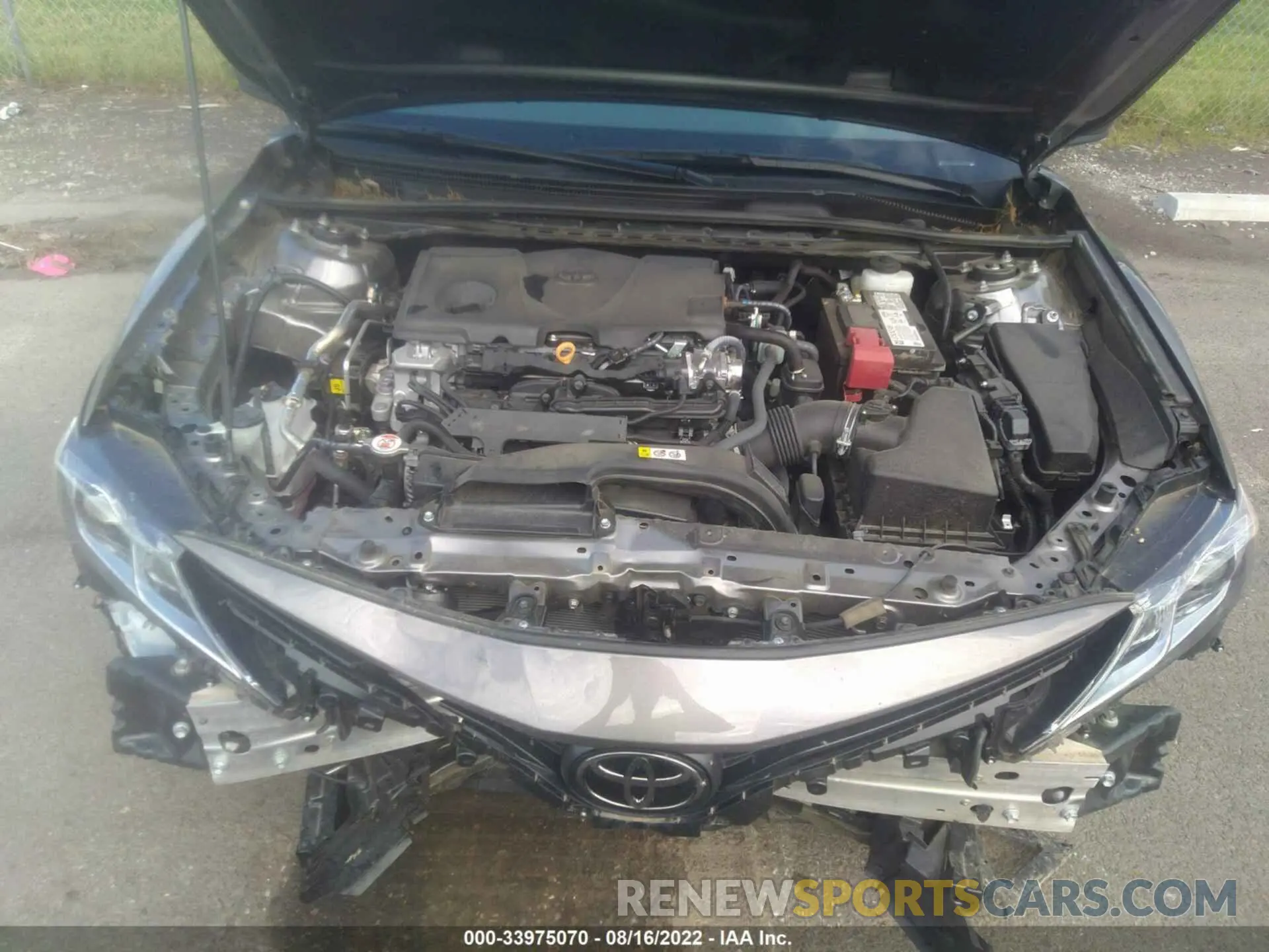 10 fotografías del automóvil dañado 4T1C11AK4NU635301 TOYOTA CAMRY 2022