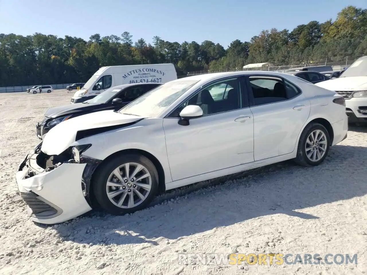 1 fotografías del automóvil dañado 4T1C11AK4NU638649 TOYOTA CAMRY 2022