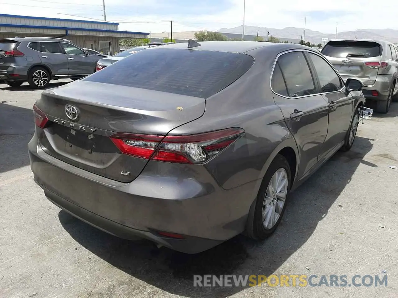 4 fotografías del automóvil dañado 4T1C11AK4NU646069 TOYOTA CAMRY 2022