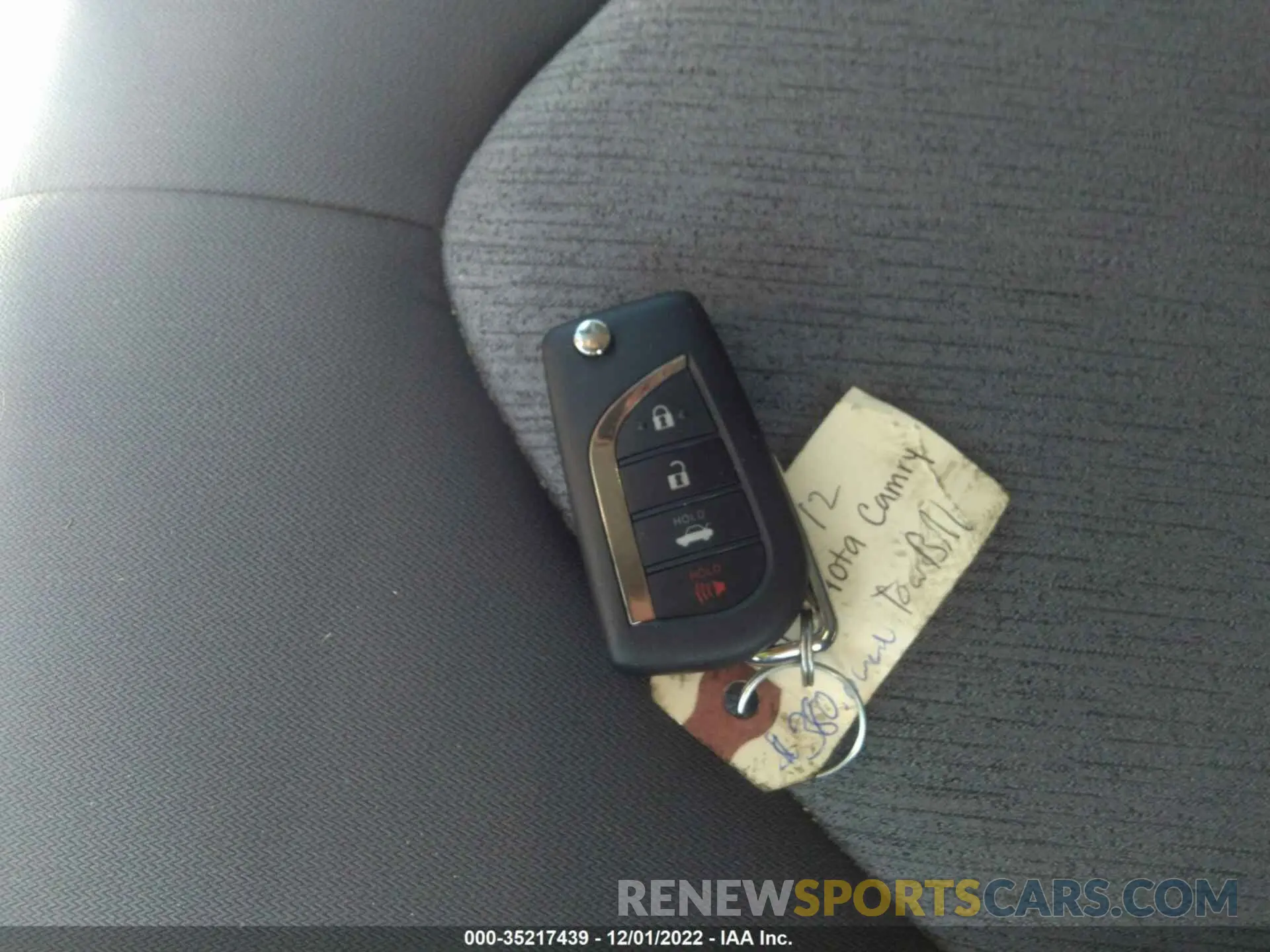 11 fotografías del automóvil dañado 4T1C11AK4NU654432 TOYOTA CAMRY 2022