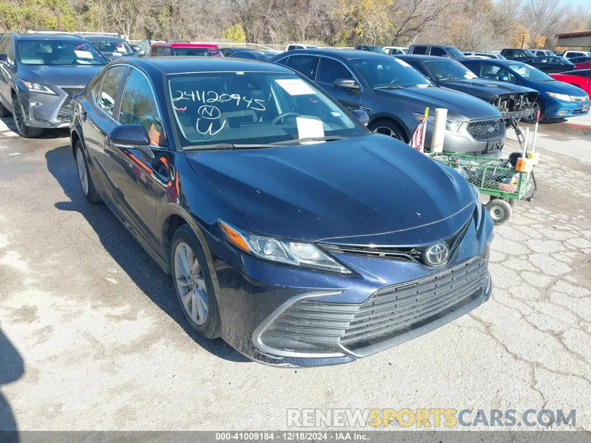 1 fotografías del automóvil dañado 4T1C11AK4NU658349 TOYOTA CAMRY 2022