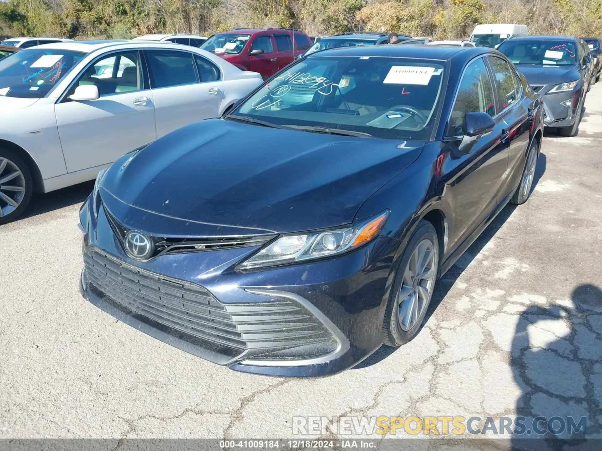 6 fotografías del automóvil dañado 4T1C11AK4NU658349 TOYOTA CAMRY 2022