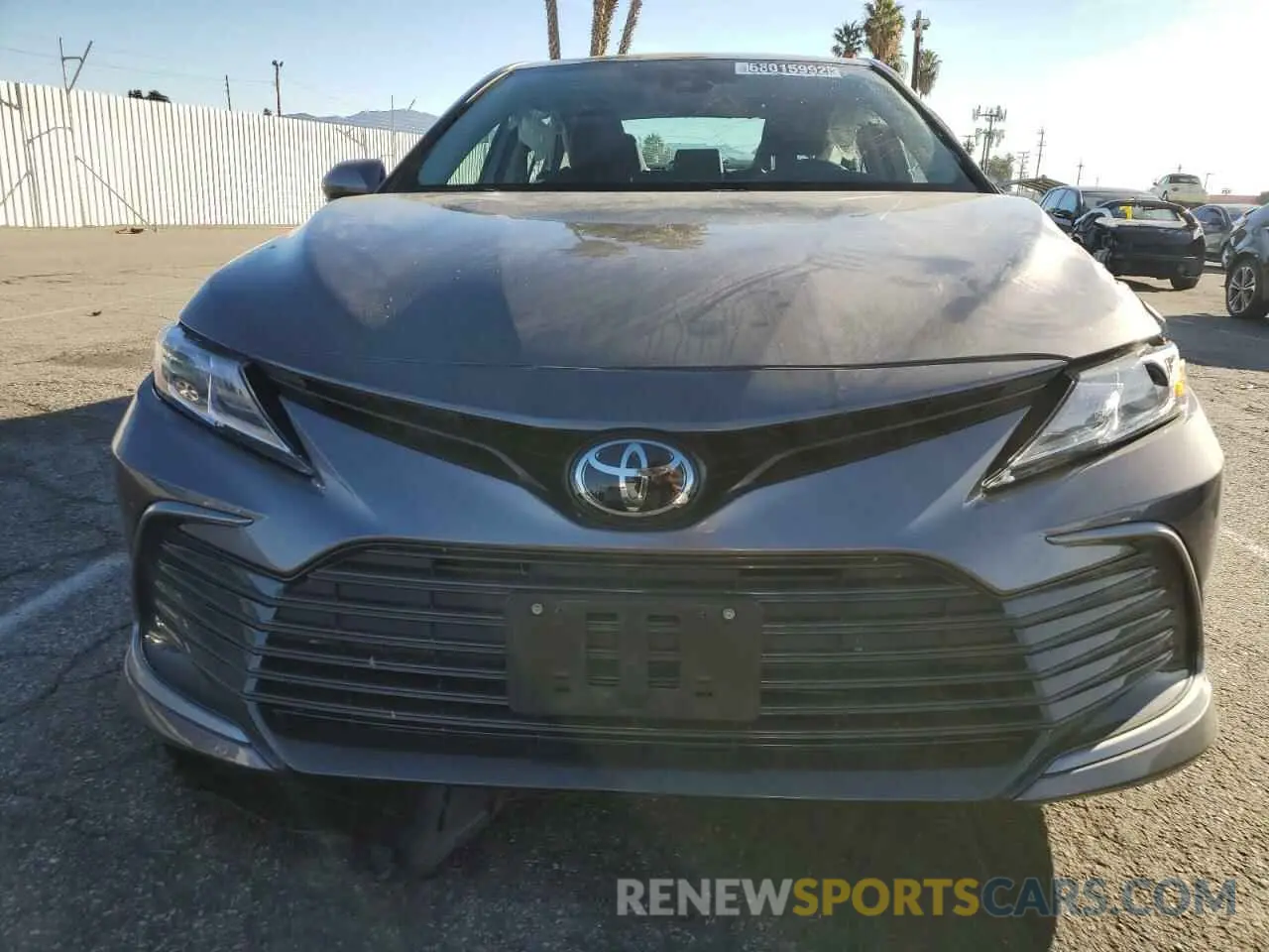 5 fotografías del automóvil dañado 4T1C11AK4NU666001 TOYOTA CAMRY 2022