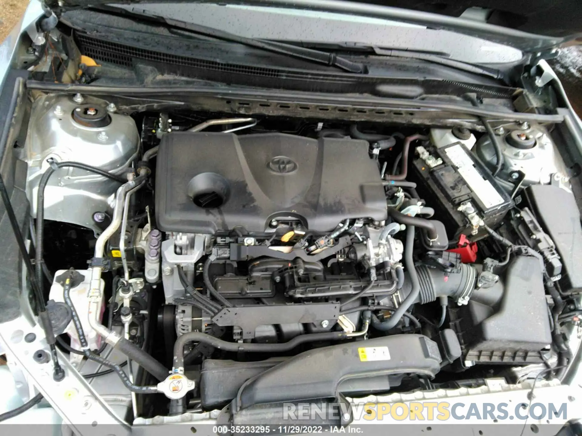 10 fotografías del automóvil dañado 4T1C11AK4NU679752 TOYOTA CAMRY 2022