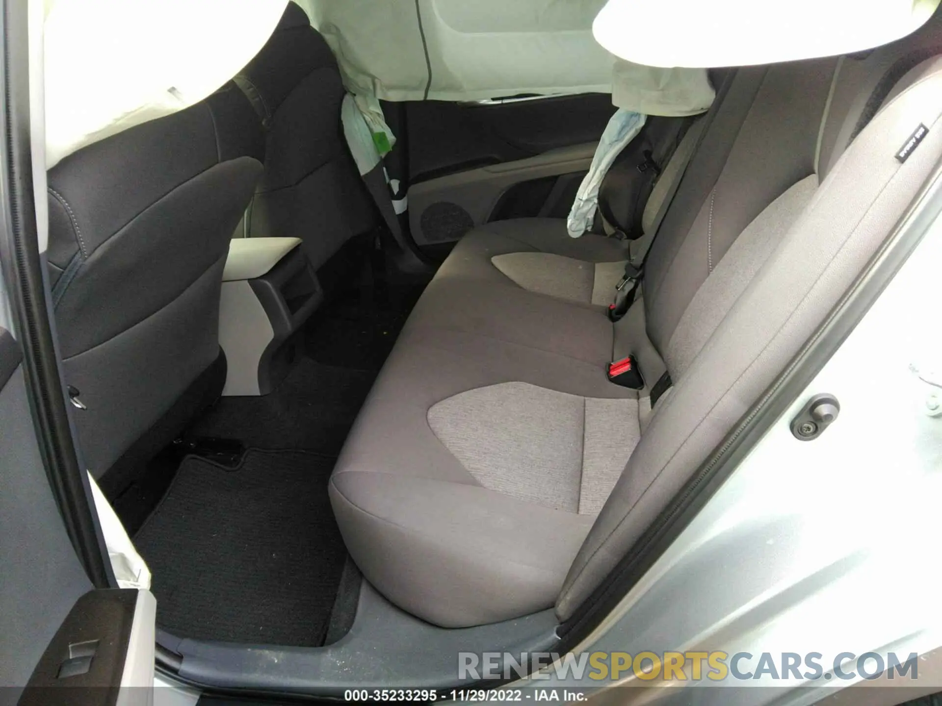 8 fotografías del automóvil dañado 4T1C11AK4NU679752 TOYOTA CAMRY 2022