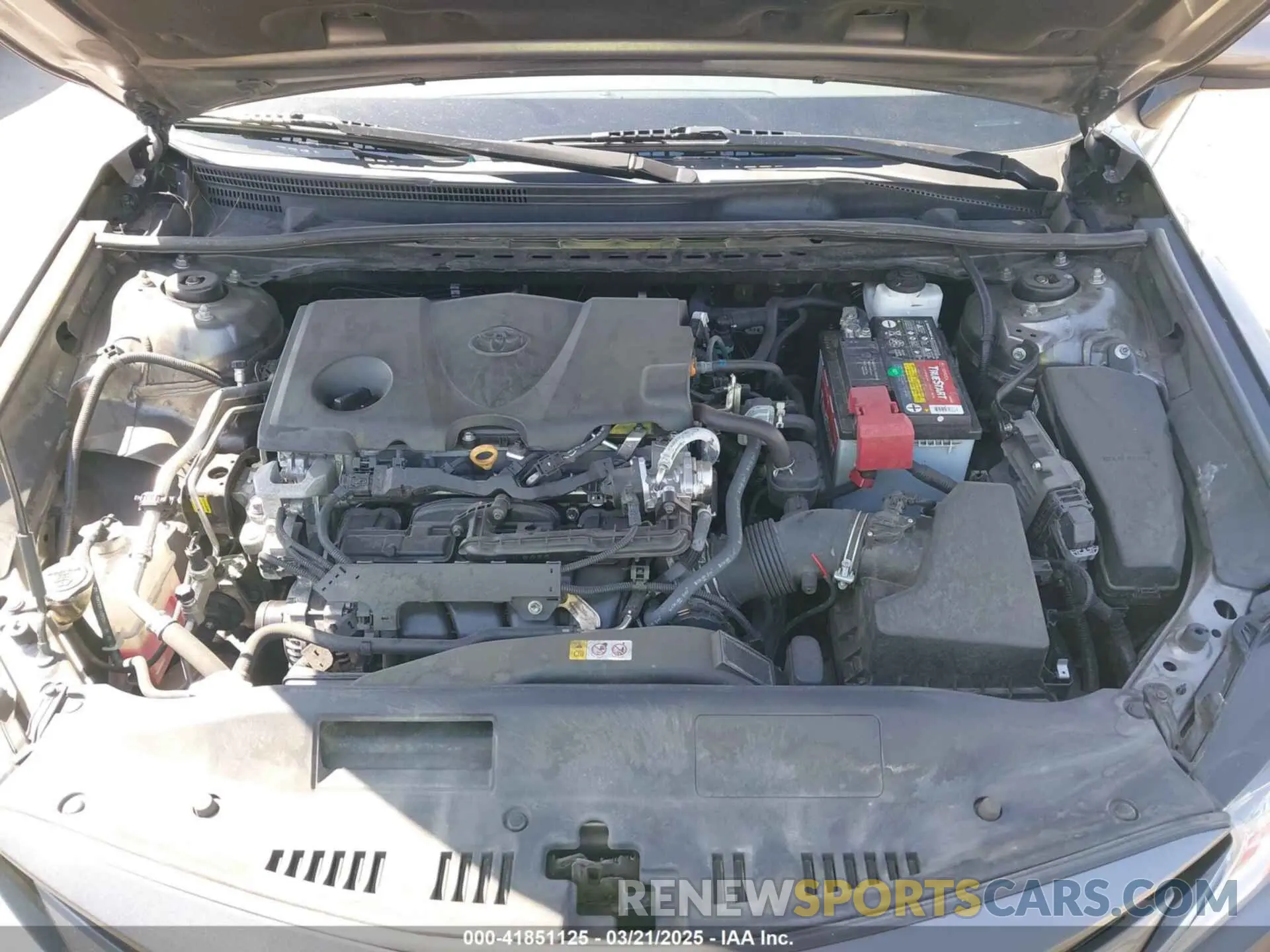 10 fotografías del automóvil dañado 4T1C11AK4NU696597 TOYOTA CAMRY 2022
