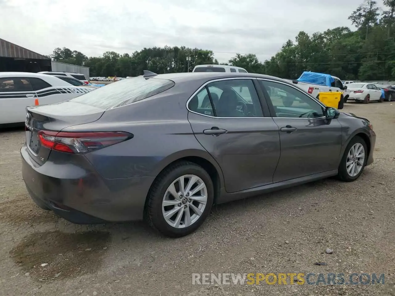 3 fotografías del automóvil dañado 4T1C11AK5NU009532 TOYOTA CAMRY 2022