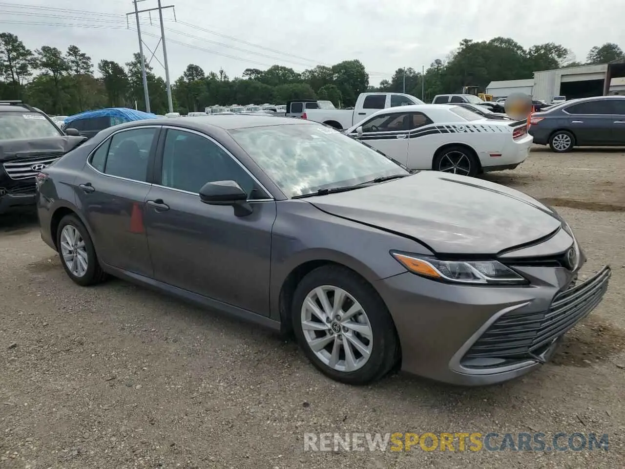 4 fotografías del automóvil dañado 4T1C11AK5NU009532 TOYOTA CAMRY 2022