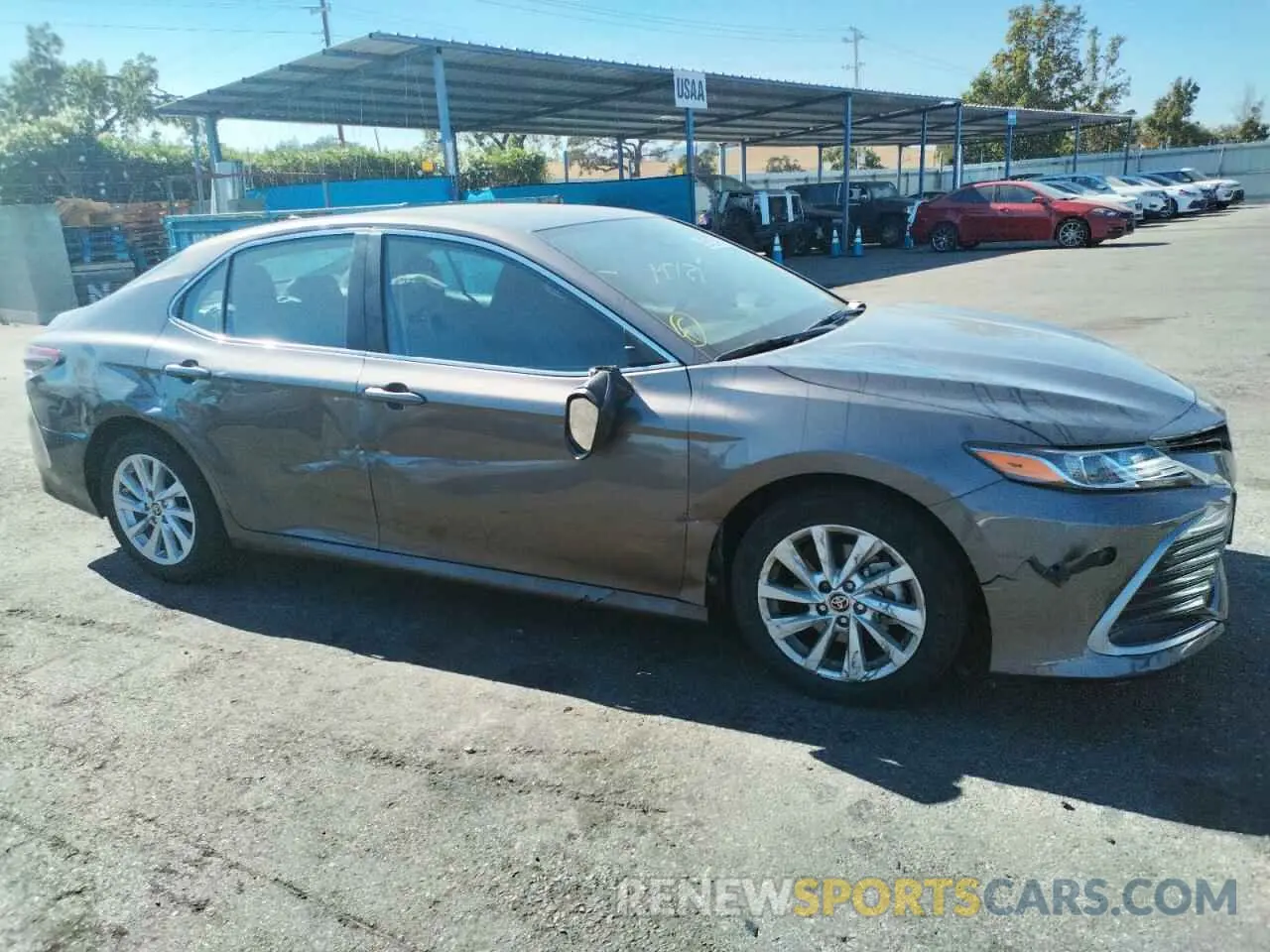 9 fotografías del automóvil dañado 4T1C11AK5NU665939 TOYOTA CAMRY 2022