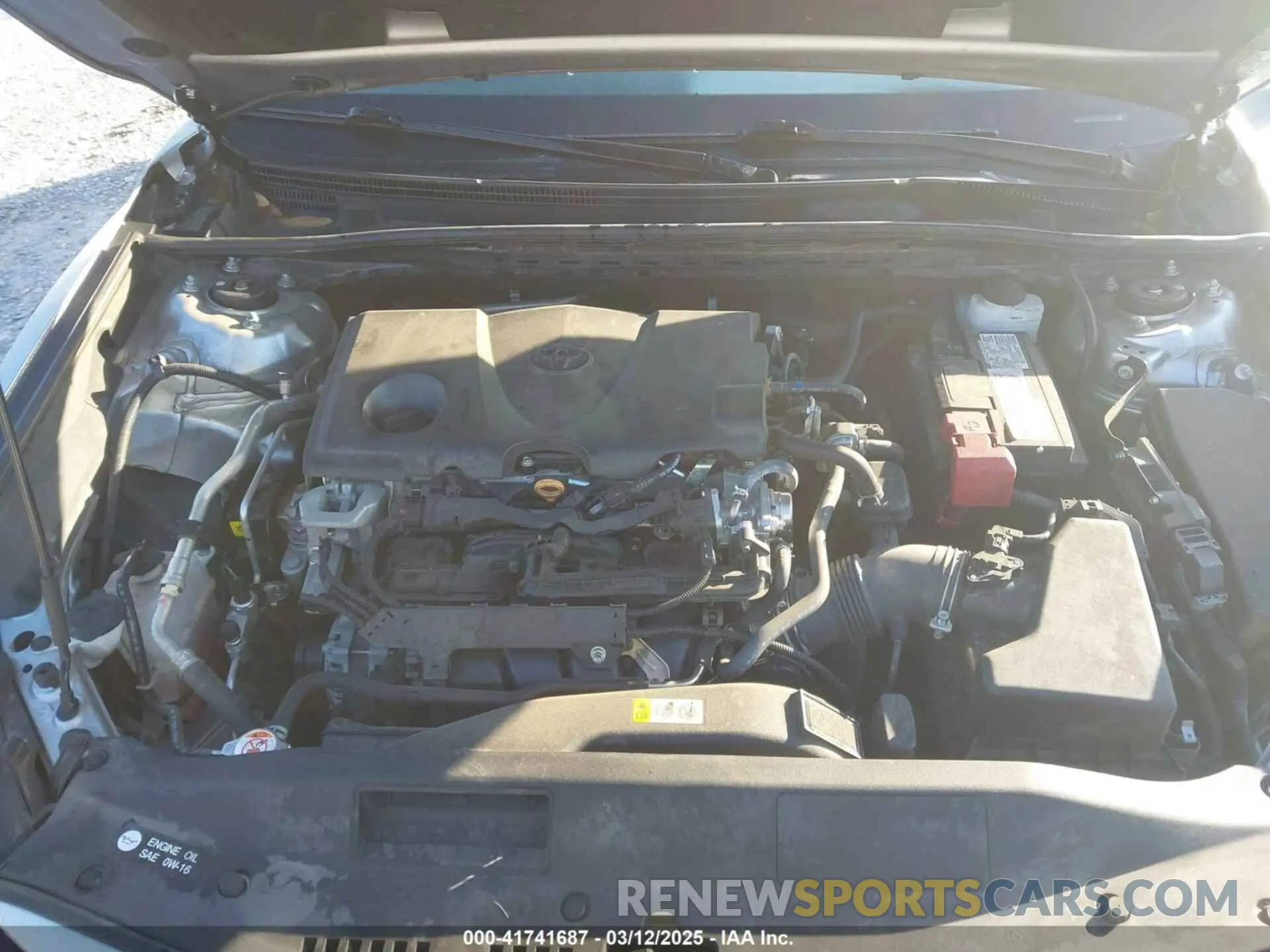 10 fotografías del automóvil dañado 4T1C11AK5NU678075 TOYOTA CAMRY 2022