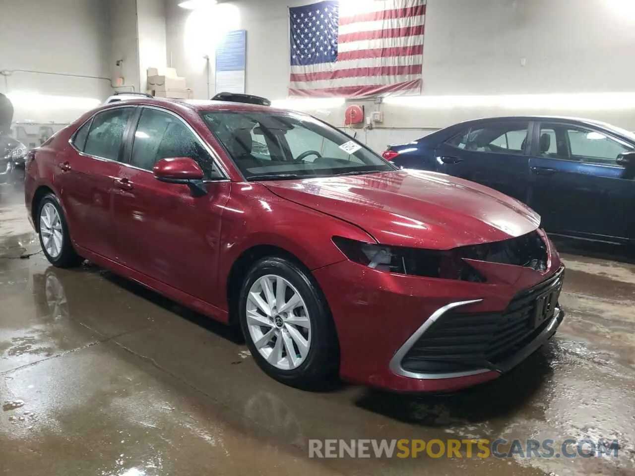 4 fotografías del automóvil dañado 4T1C11AK5NU684670 TOYOTA CAMRY 2022