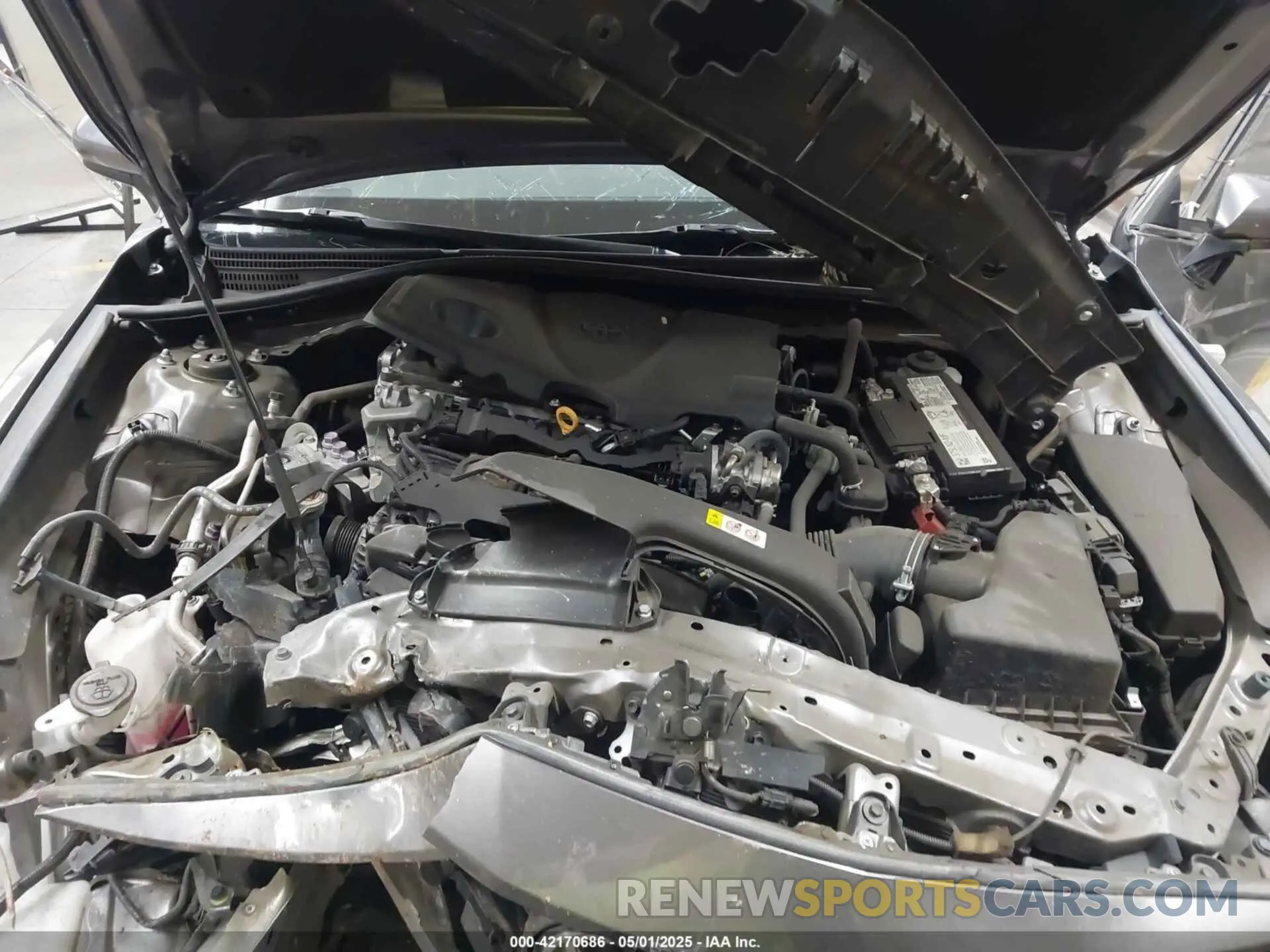 10 fotografías del automóvil dañado 4T1C11AK5NU692820 TOYOTA CAMRY 2022