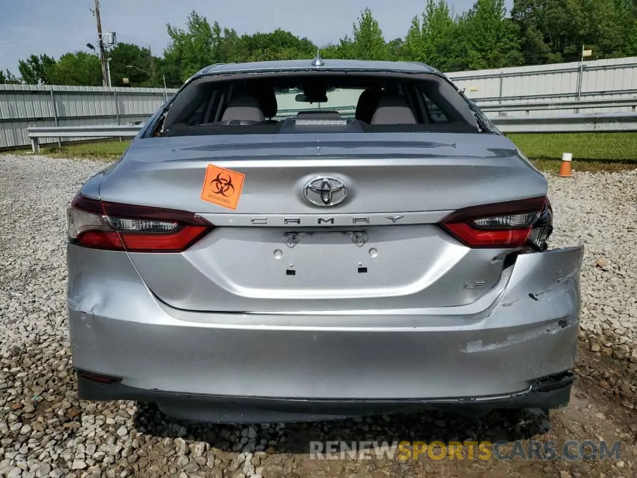 6 fotografías del automóvil dañado 4T1C11AK5NU696771 TOYOTA CAMRY 2022