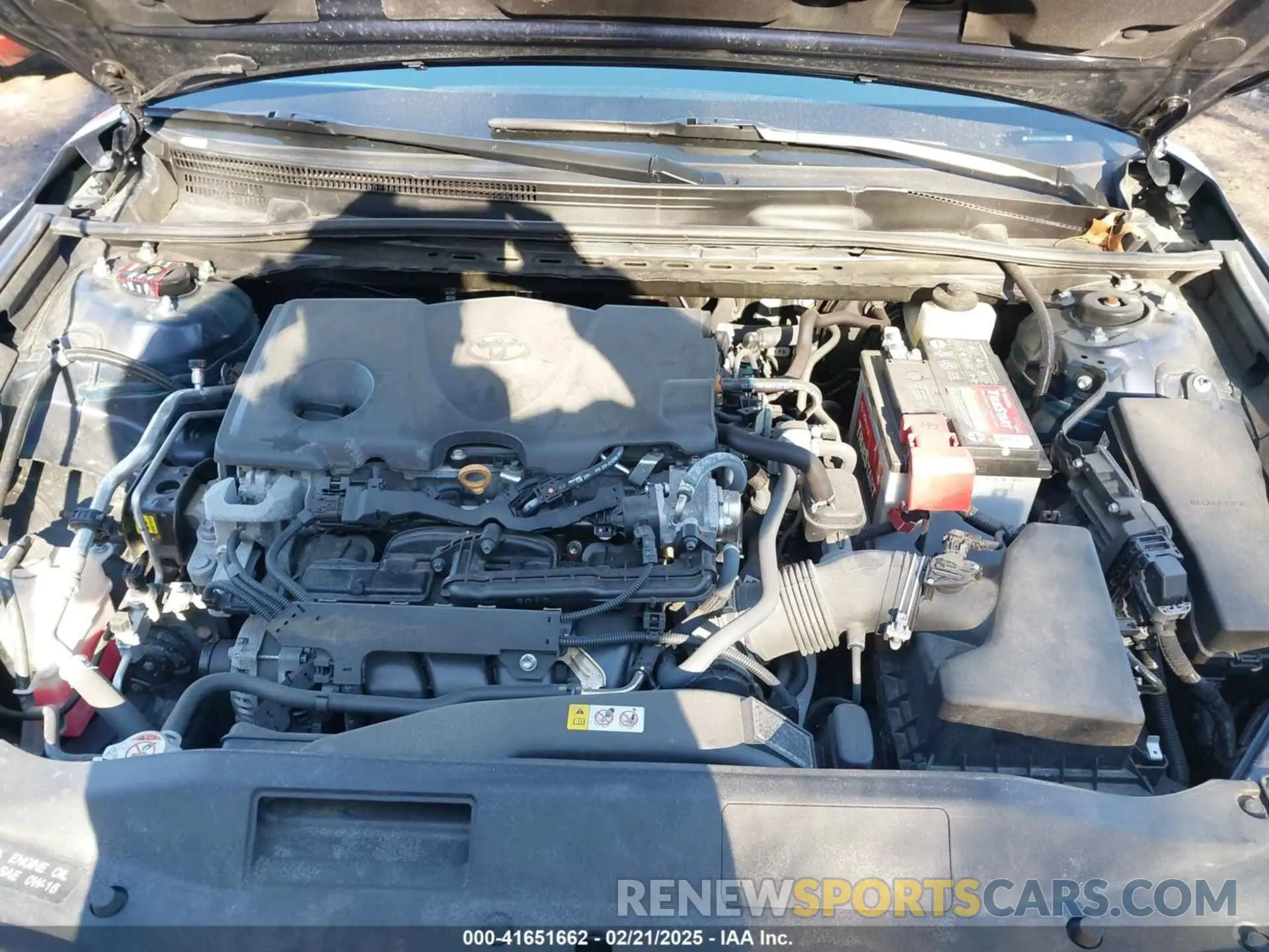 10 fotografías del automóvil dañado 4T1C11AK5NU719000 TOYOTA CAMRY 2022