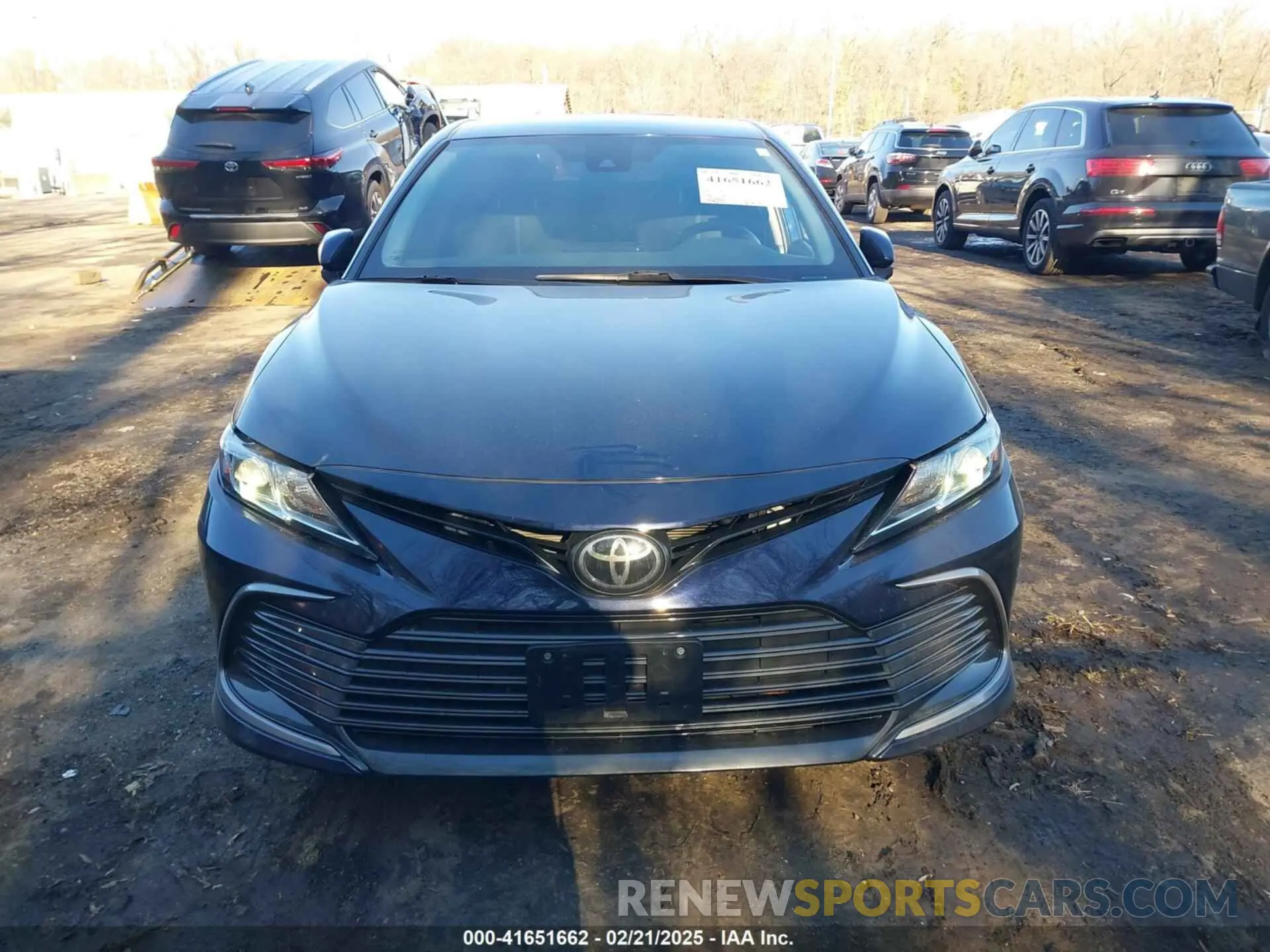 12 fotografías del automóvil dañado 4T1C11AK5NU719000 TOYOTA CAMRY 2022