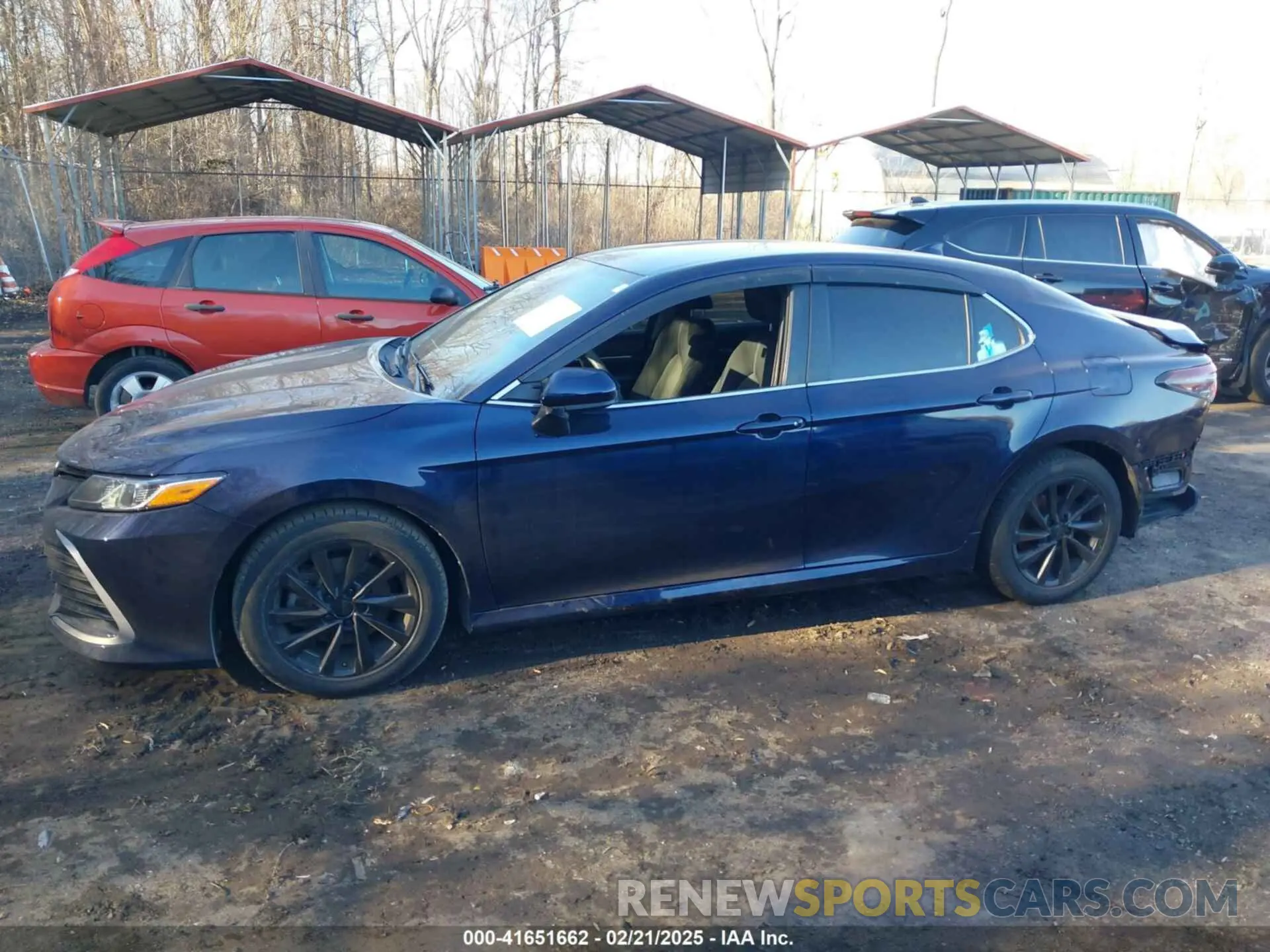 14 fotografías del automóvil dañado 4T1C11AK5NU719000 TOYOTA CAMRY 2022