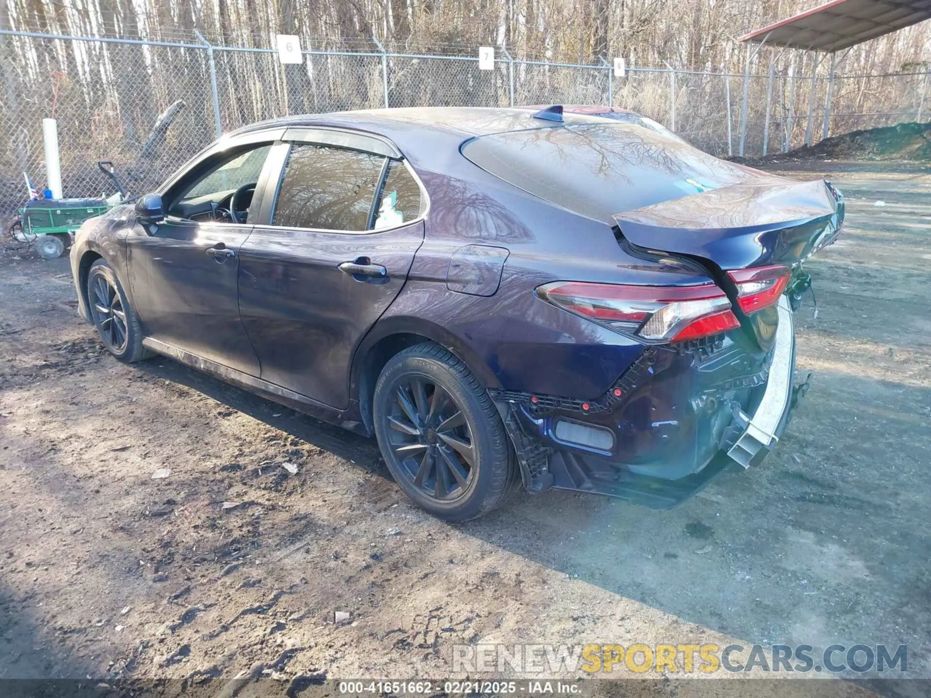3 fotografías del automóvil dañado 4T1C11AK5NU719000 TOYOTA CAMRY 2022