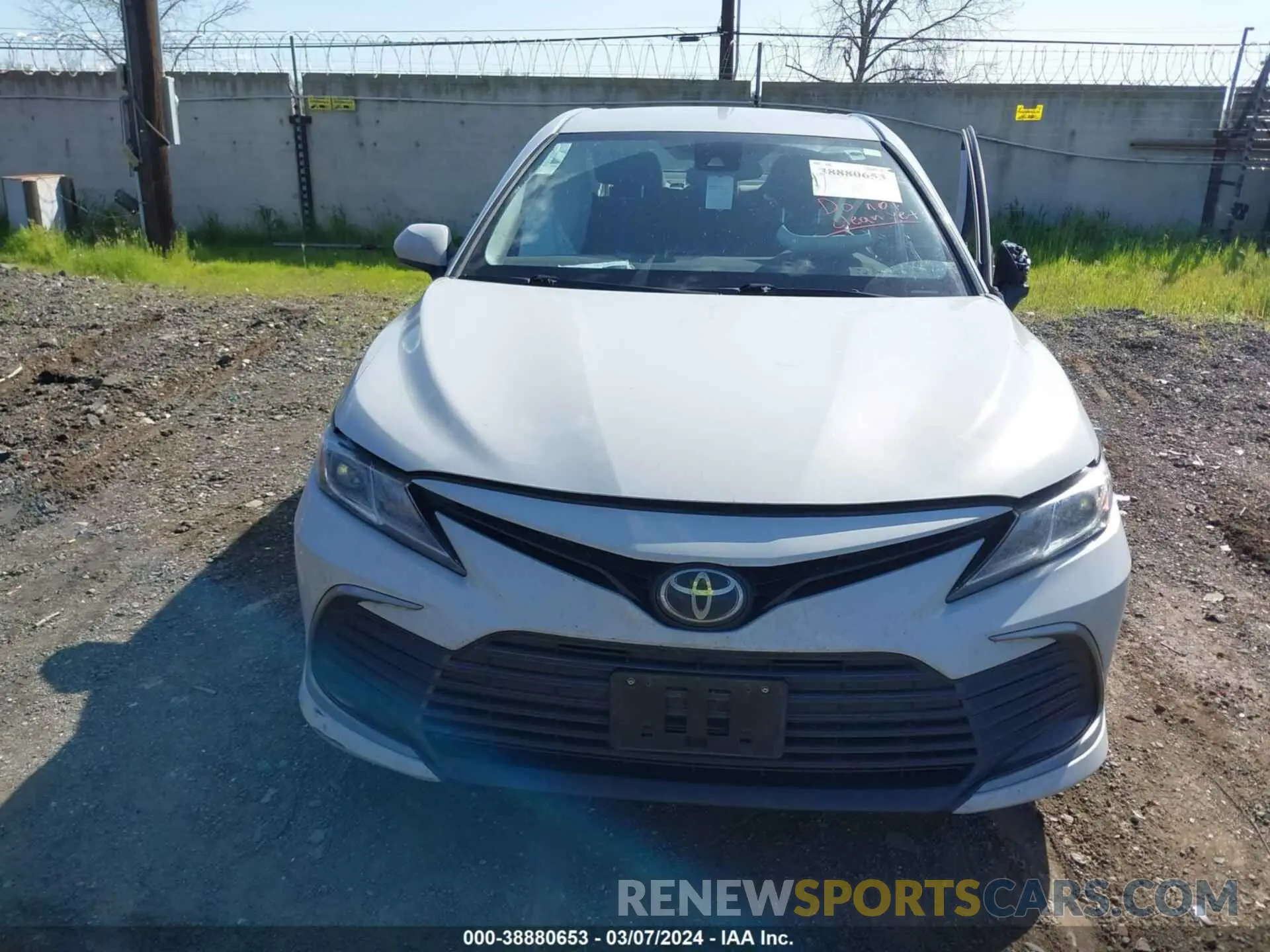 12 fotografías del automóvil dañado 4T1C11AK6NU051711 TOYOTA CAMRY 2022