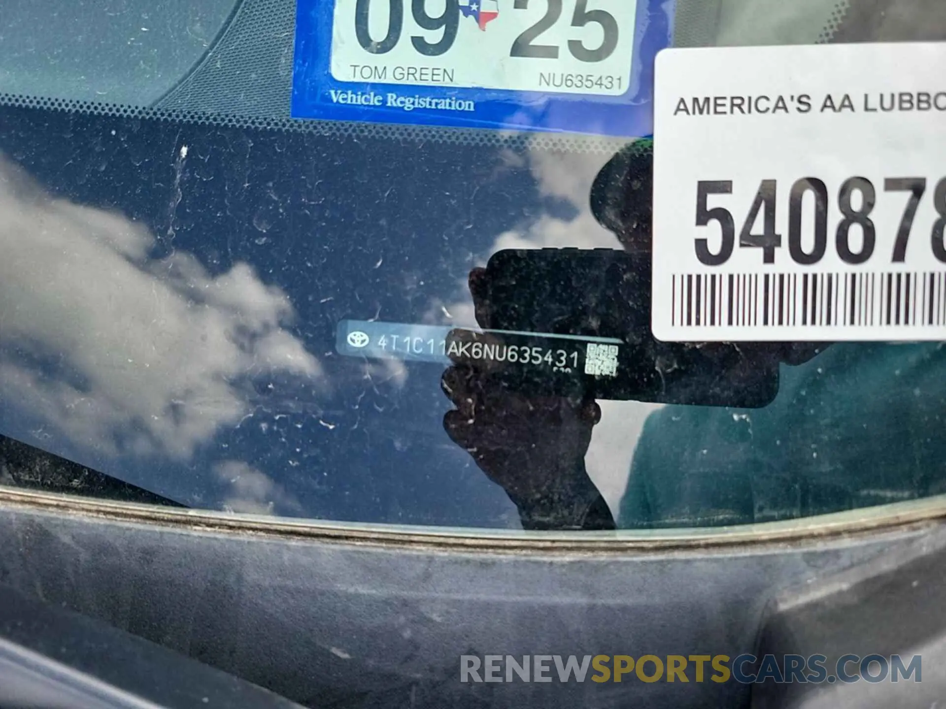 18 fotografías del automóvil dañado 4T1C11AK6NU635431 TOYOTA CAMRY 2022