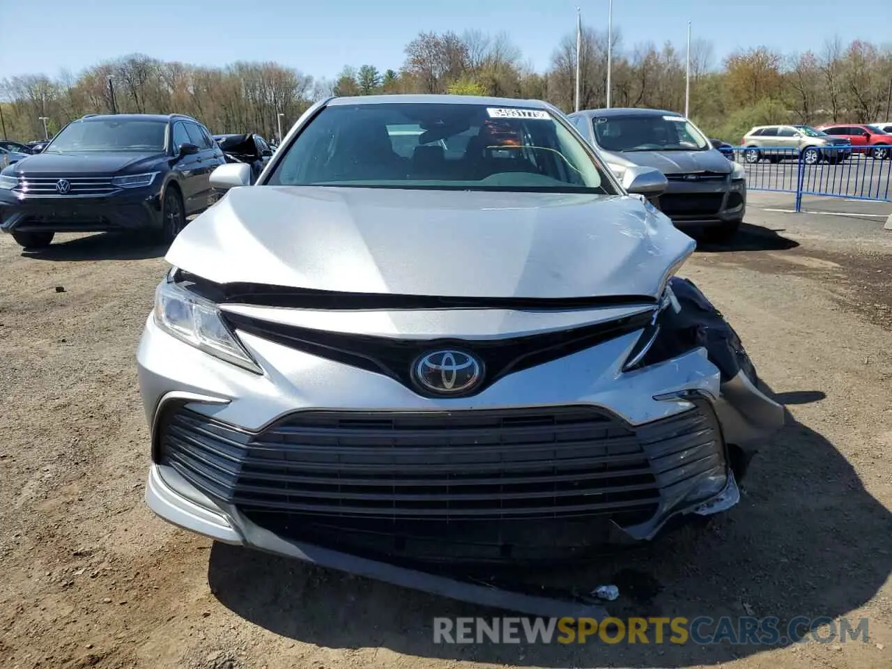 5 fotografías del automóvil dañado 4T1C11AK6NU647921 TOYOTA CAMRY 2022