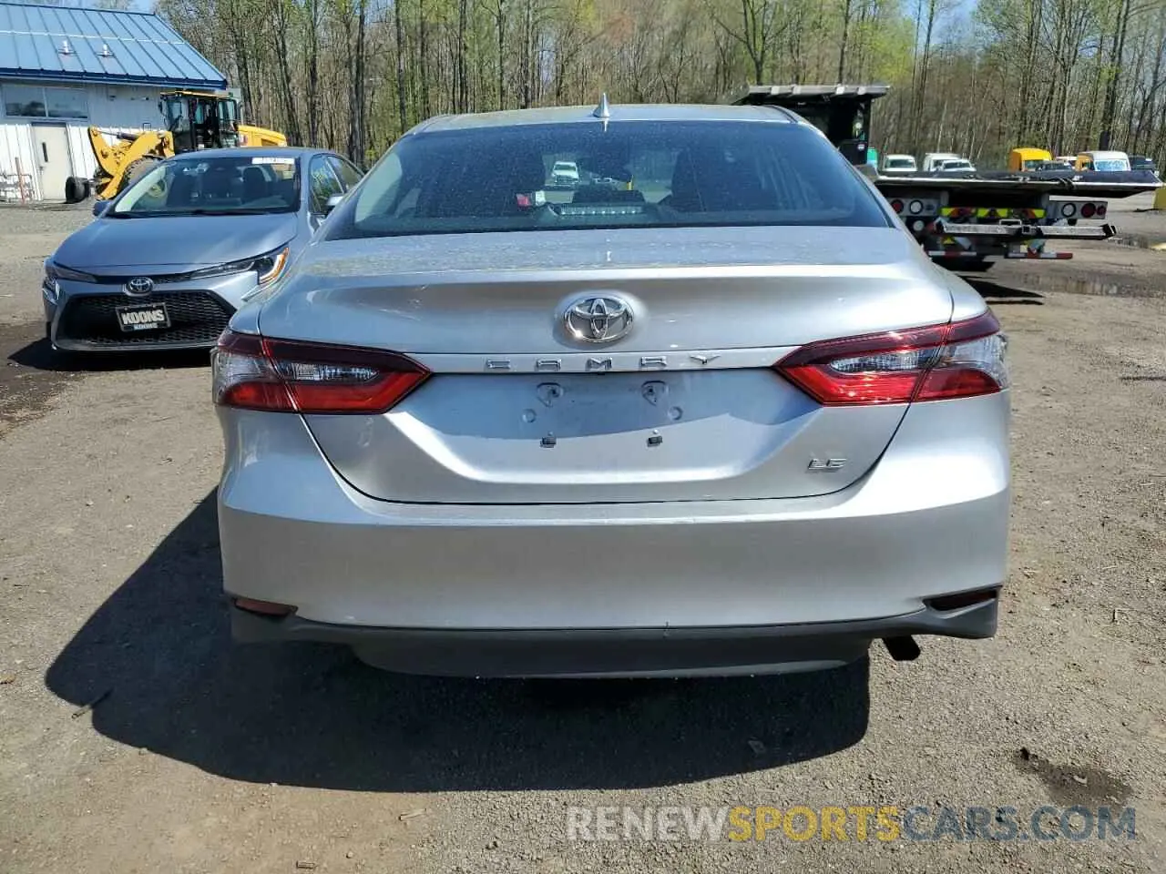 6 fotografías del automóvil dañado 4T1C11AK6NU647921 TOYOTA CAMRY 2022
