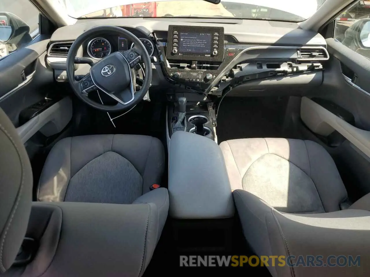 8 fotografías del automóvil dañado 4T1C11AK6NU647921 TOYOTA CAMRY 2022