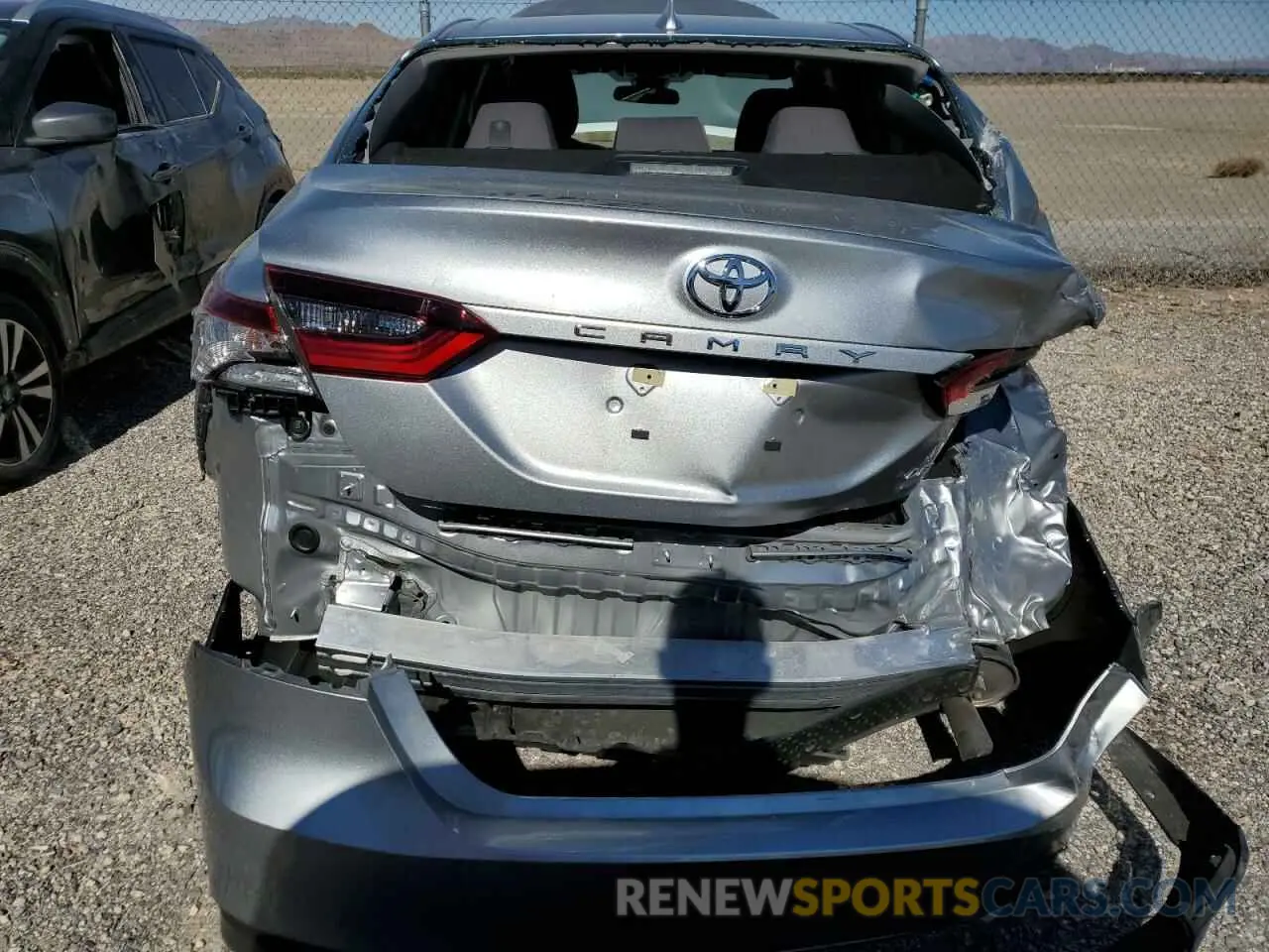 9 fotografías del automóvil dañado 4T1C11AK6NU683866 TOYOTA CAMRY 2022