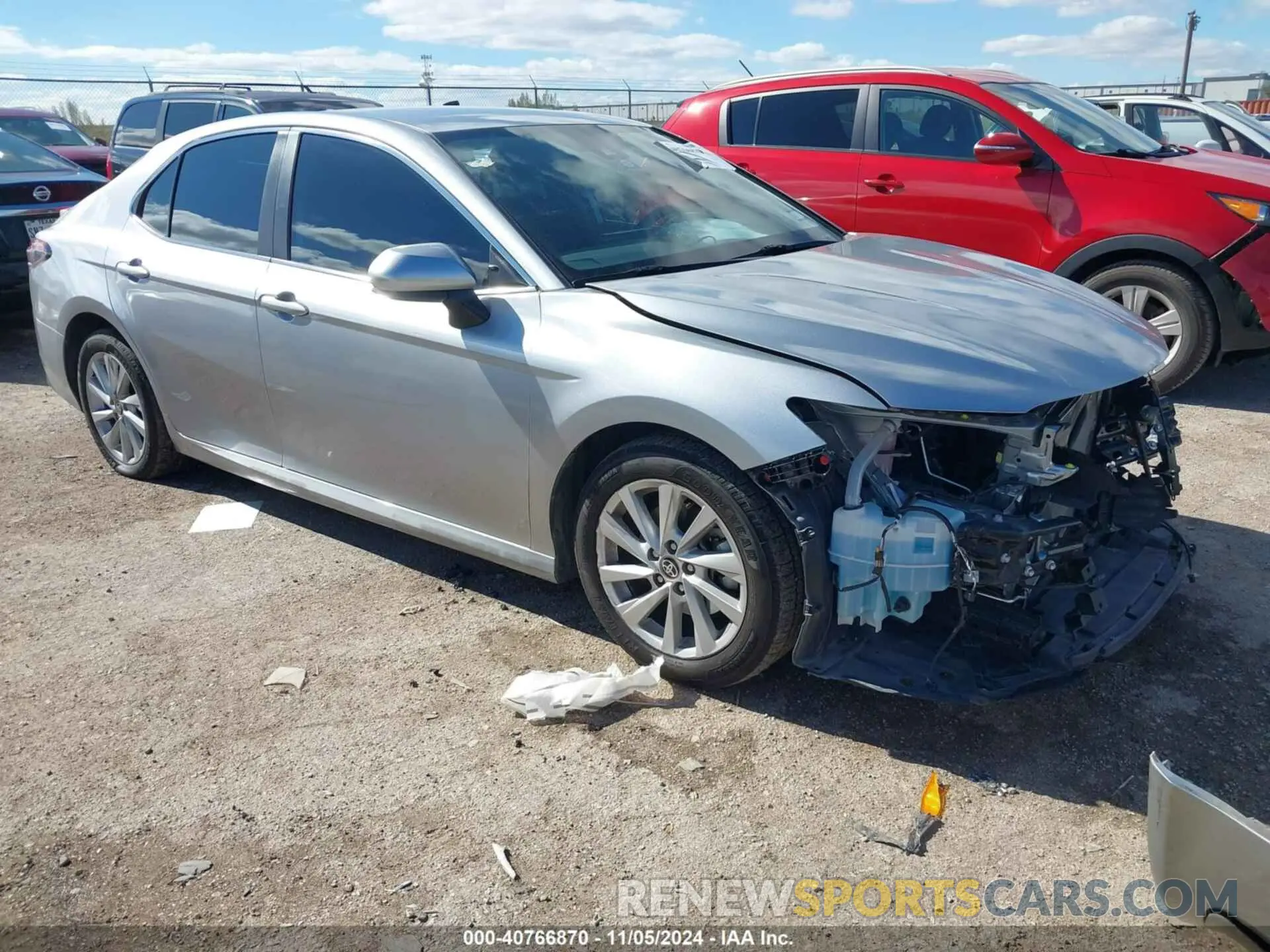 1 fotografías del automóvil dañado 4T1C11AK6NU696181 TOYOTA CAMRY 2022