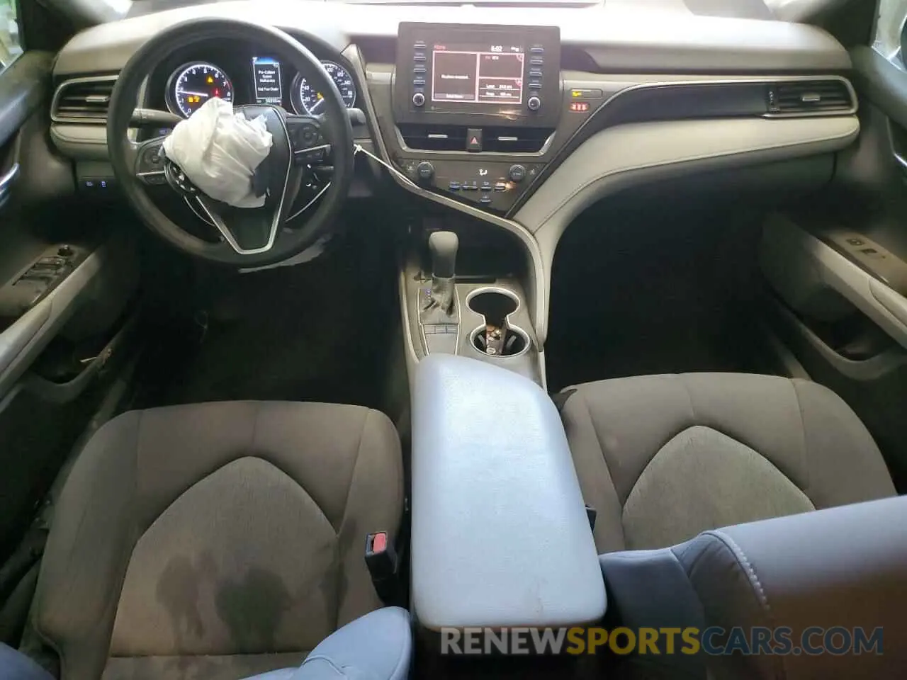 8 fotografías del automóvil dañado 4T1C11AK7NU055282 TOYOTA CAMRY 2022
