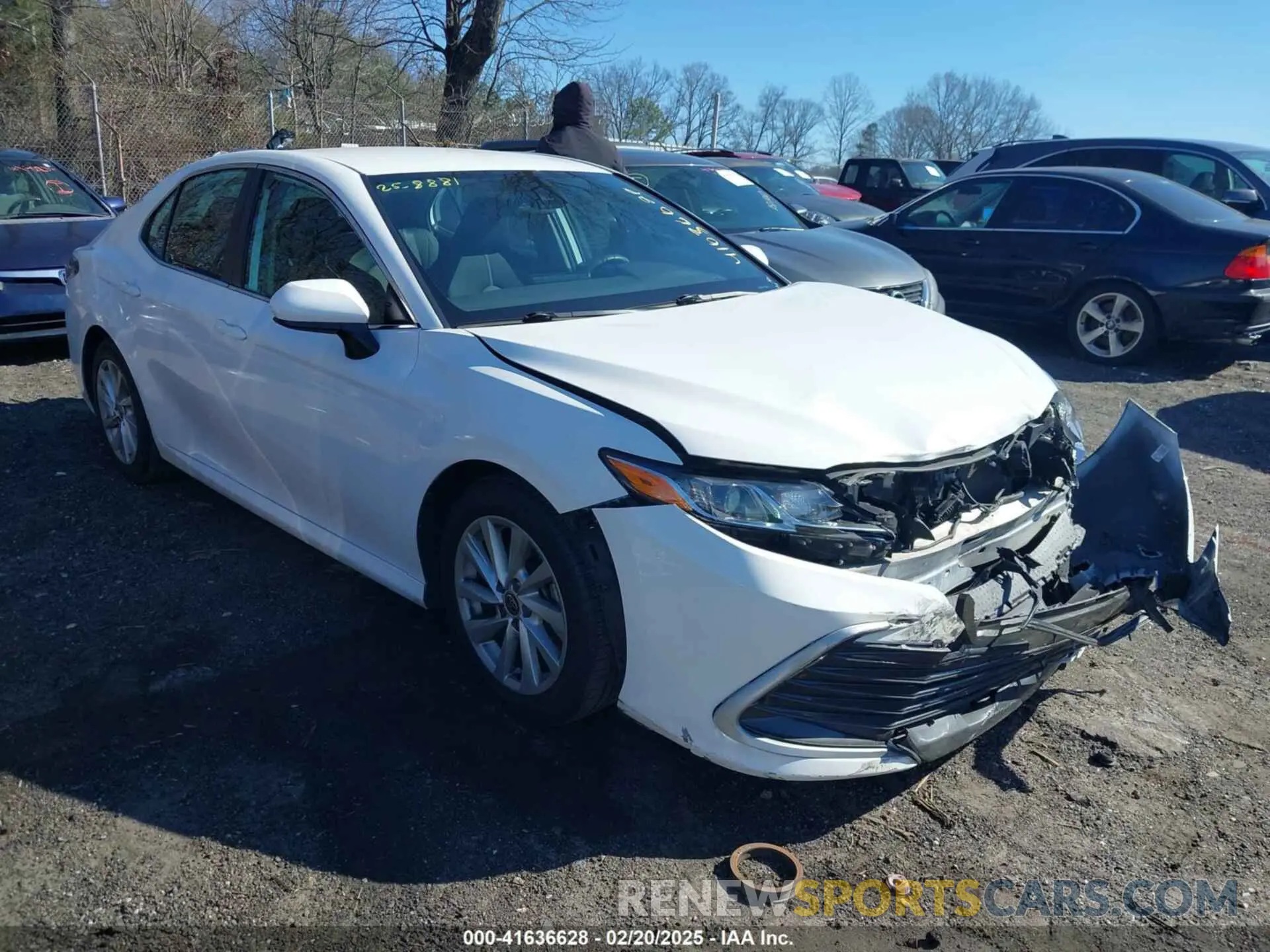 1 fotografías del automóvil dañado 4T1C11AK7NU628391 TOYOTA CAMRY 2022