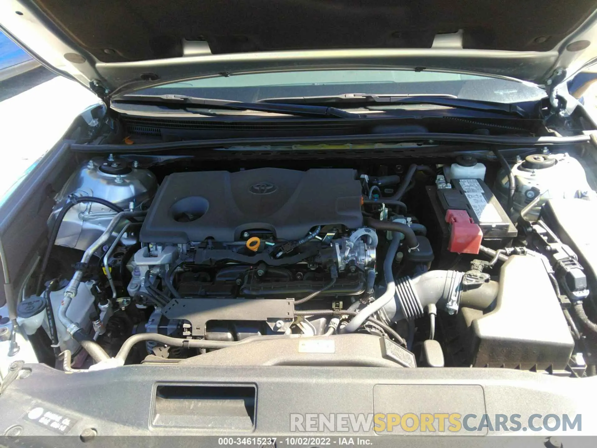 10 fotografías del automóvil dañado 4T1C11AK7NU628956 TOYOTA CAMRY 2022